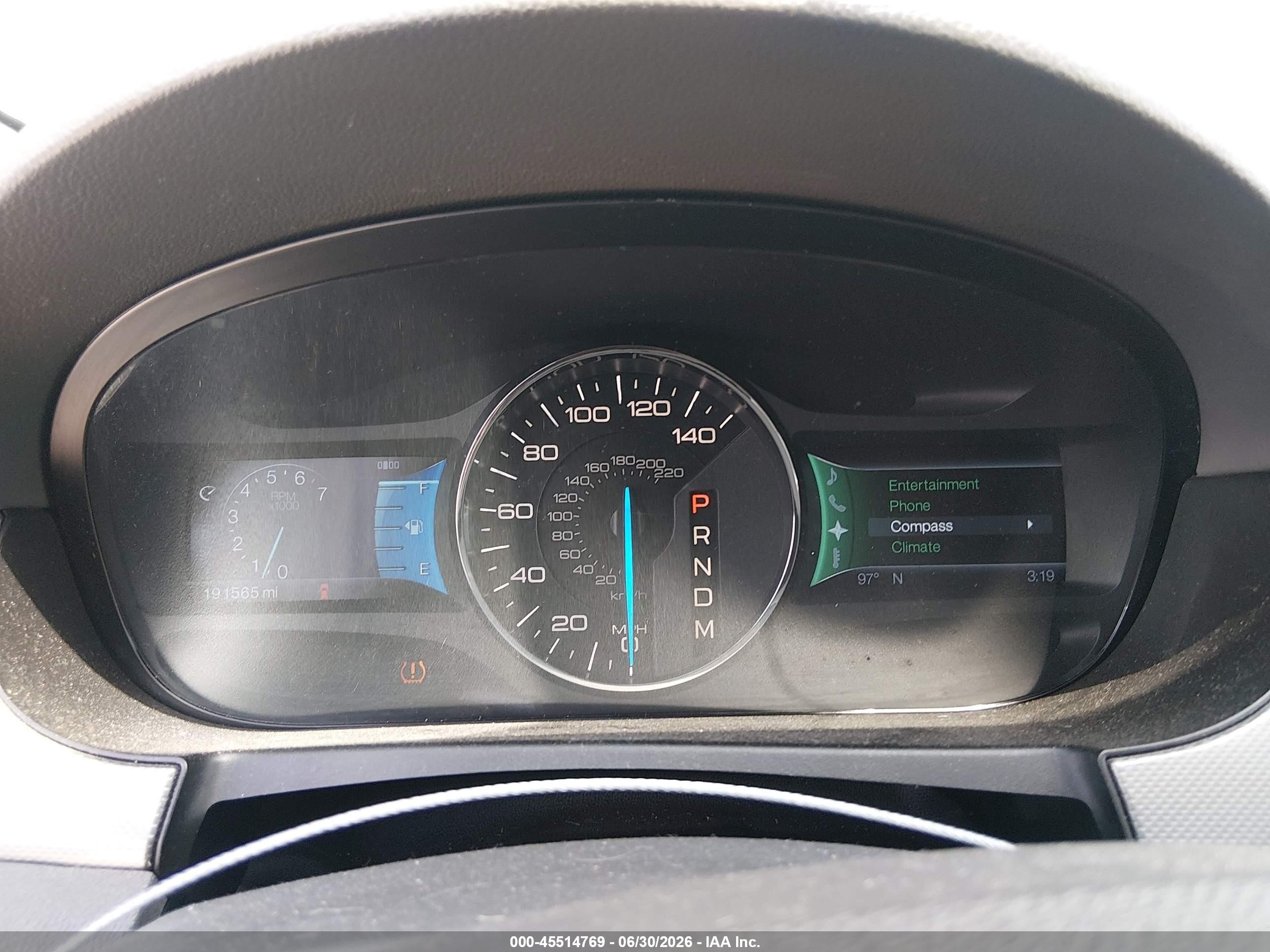 2011 Ford Edge Sel Turquoise vin: 2FMDK4JC2BBA18914