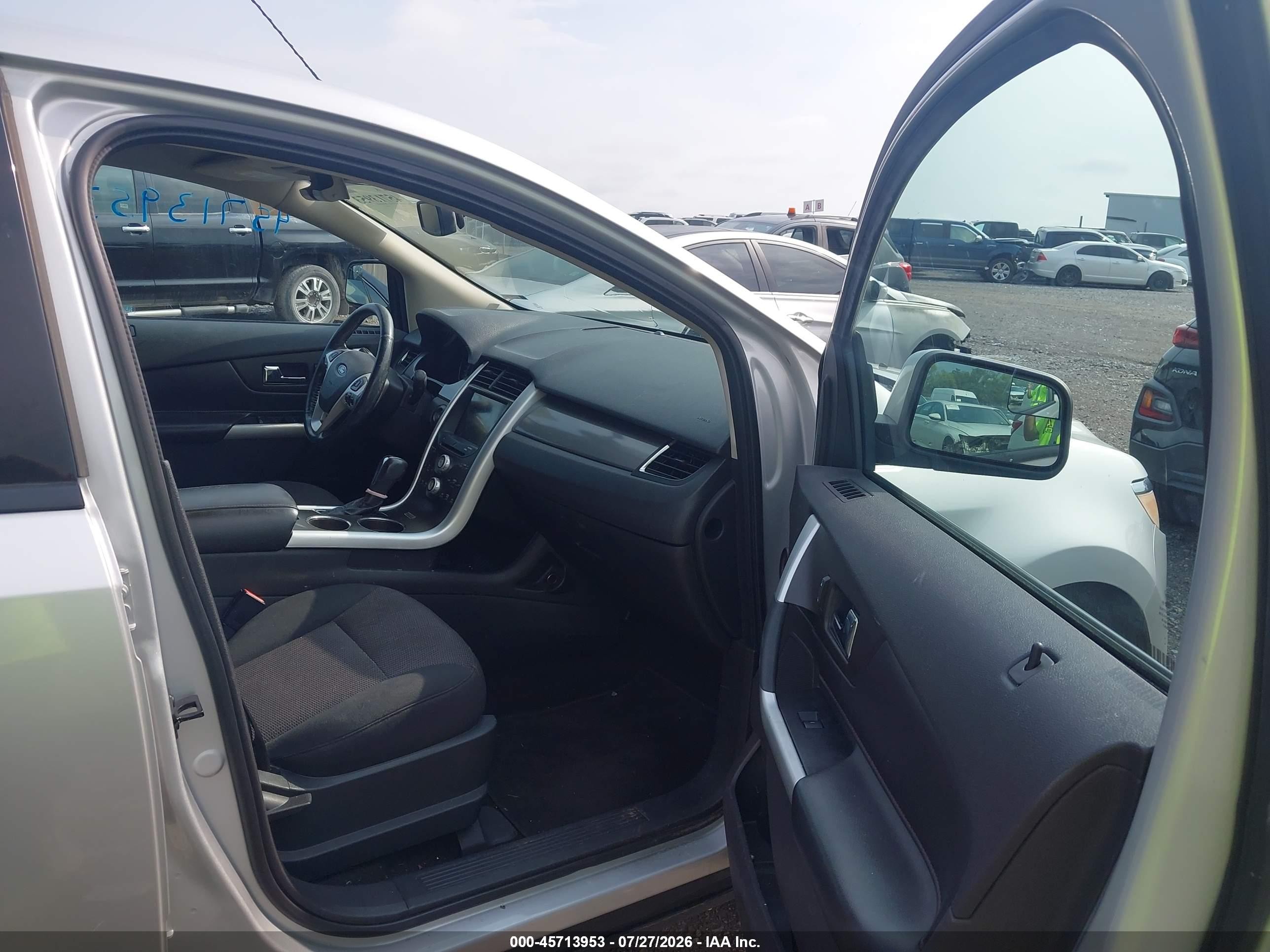 2011 Ford Edge Sel Silver vin: 2FMDK4JC2BBA65182
