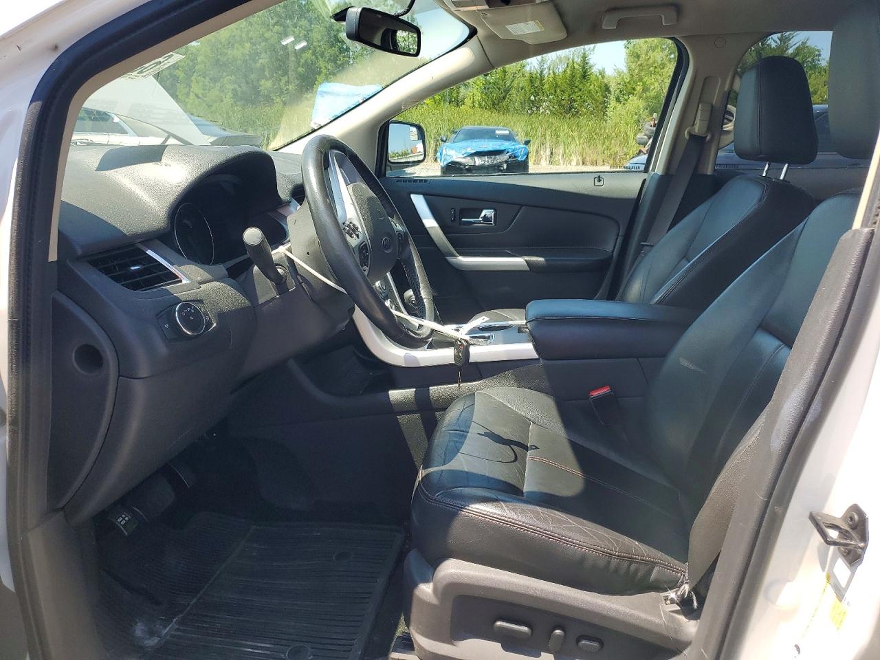 2011 Ford Edge Sel White vin: 2FMDK4JC2BBA75100