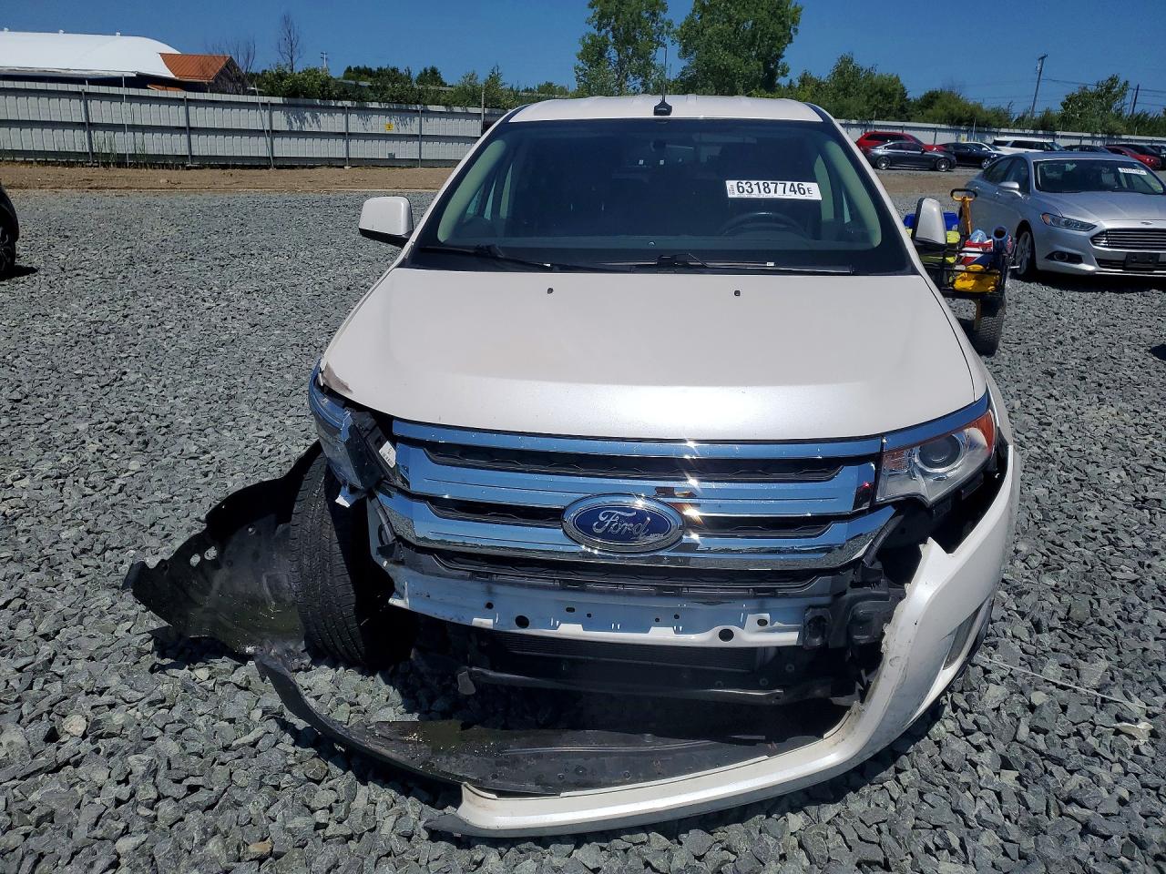 2011 Ford Edge Sel White vin: 2FMDK4JC2BBA75100