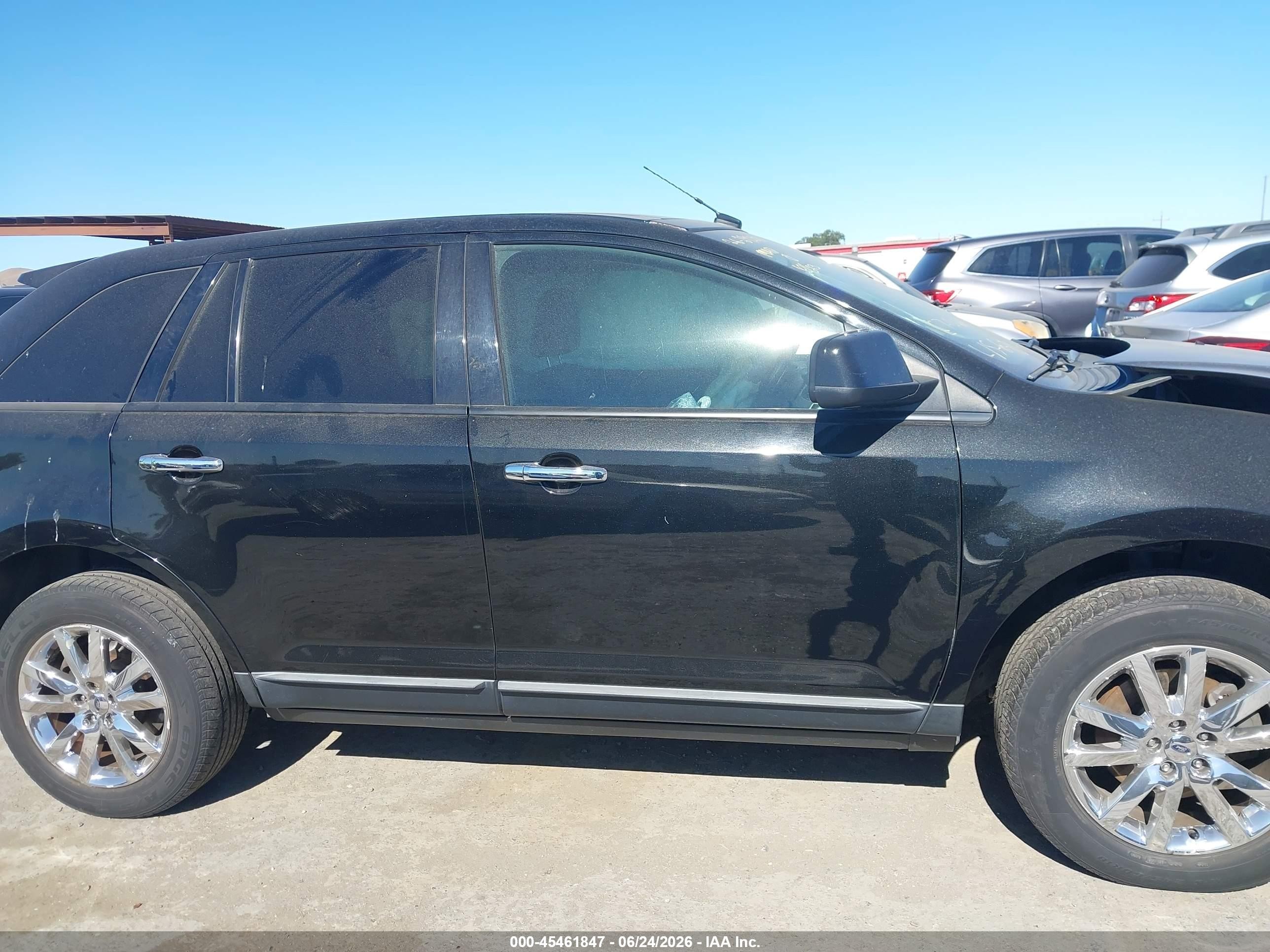 2011 Ford Edge Sel Black vin: 2FMDK4JC2BBA79406