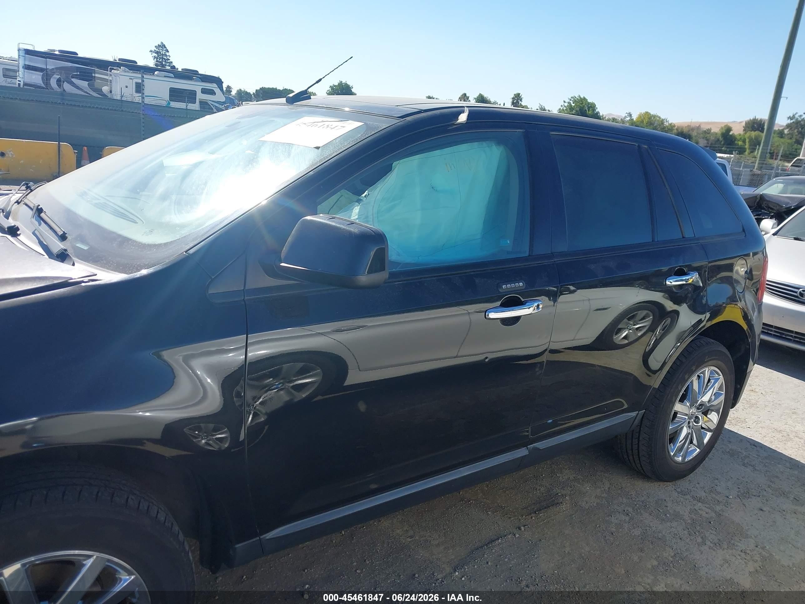 2011 Ford Edge Sel Black vin: 2FMDK4JC2BBA79406