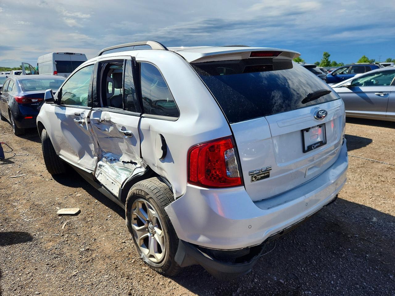 2011 Ford Edge Sel Белый vin: 2FMDK4JC2BBA84296