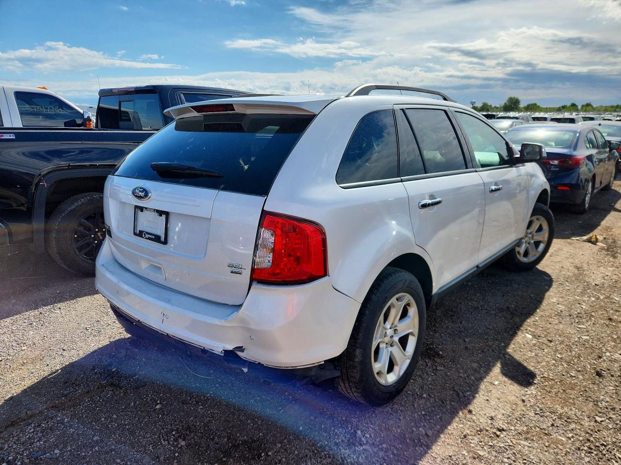 2011 Ford Edge Sel Белый vin: 2FMDK4JC2BBA84296