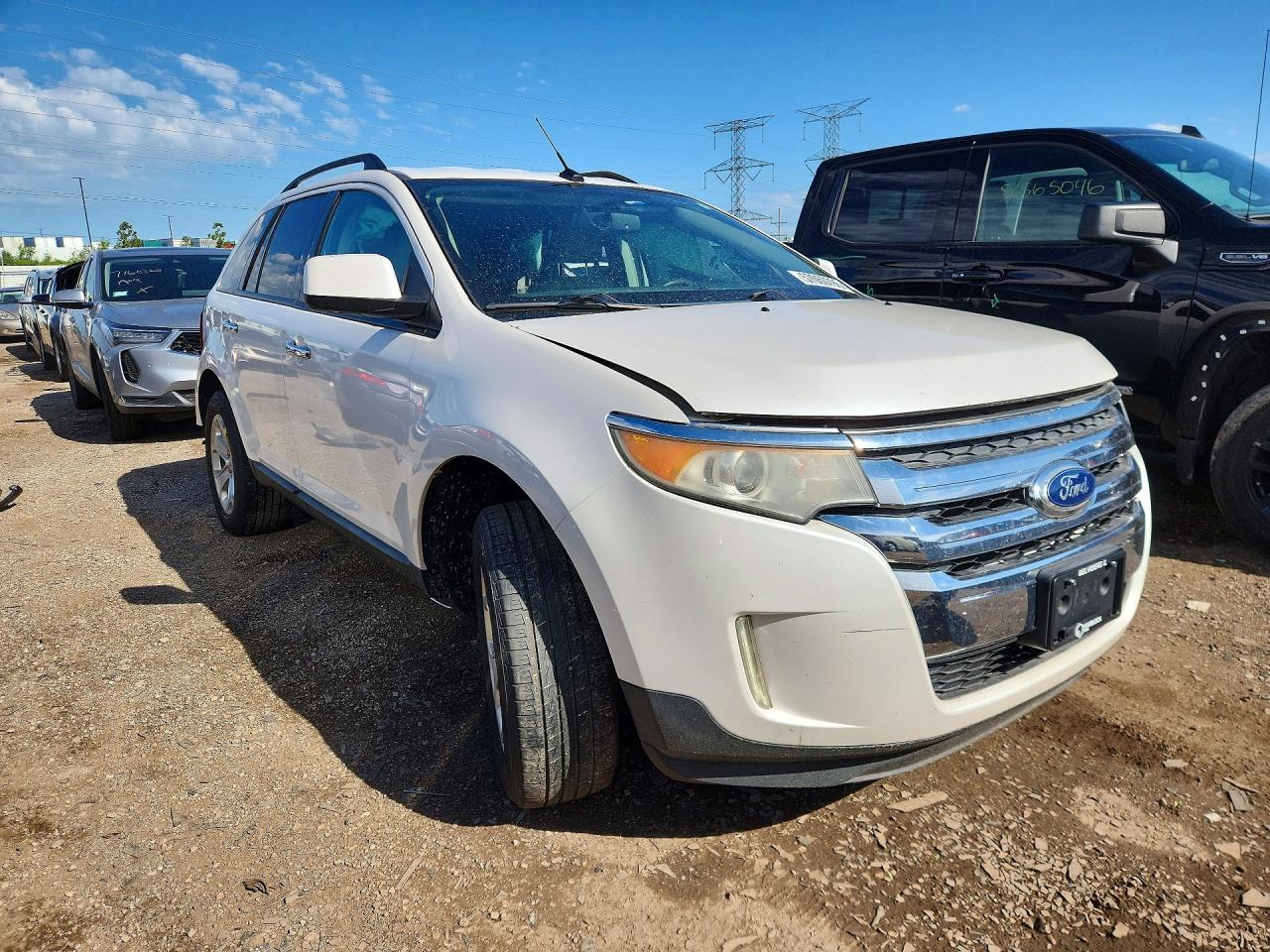 2011 Ford Edge Sel Белый vin: 2FMDK4JC2BBA84296
