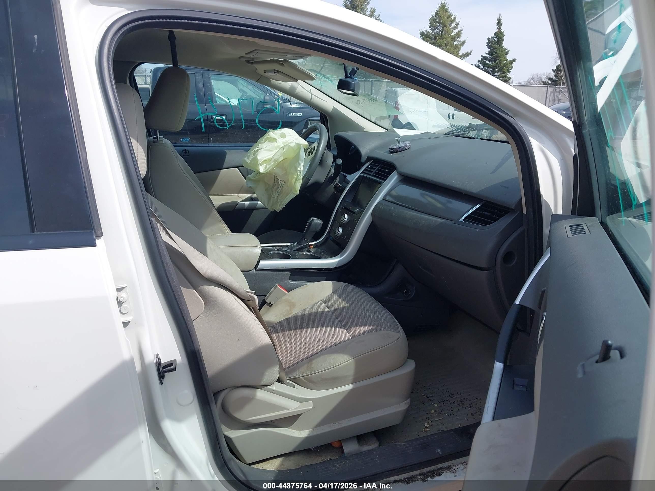 2011 Ford Edge Sel White vin: 2FMDK4JC2BBA90938