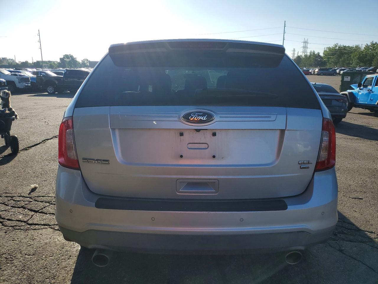 2011 Ford Edge Sel Серебряный vin: 2FMDK4JC2BBB61944