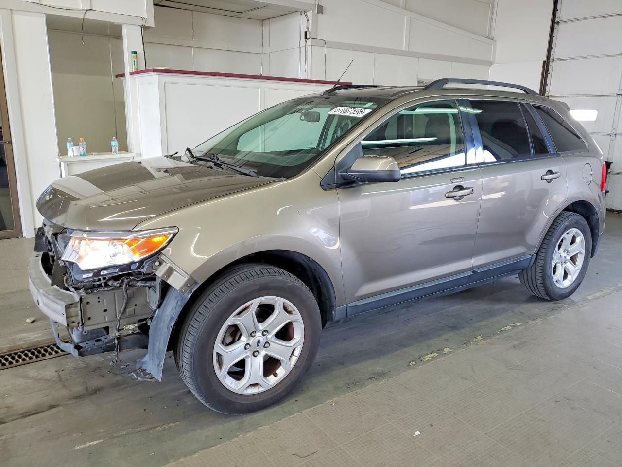 2012 Ford Edge Sel Tan vin: 2FMDK4JC2CBA89001