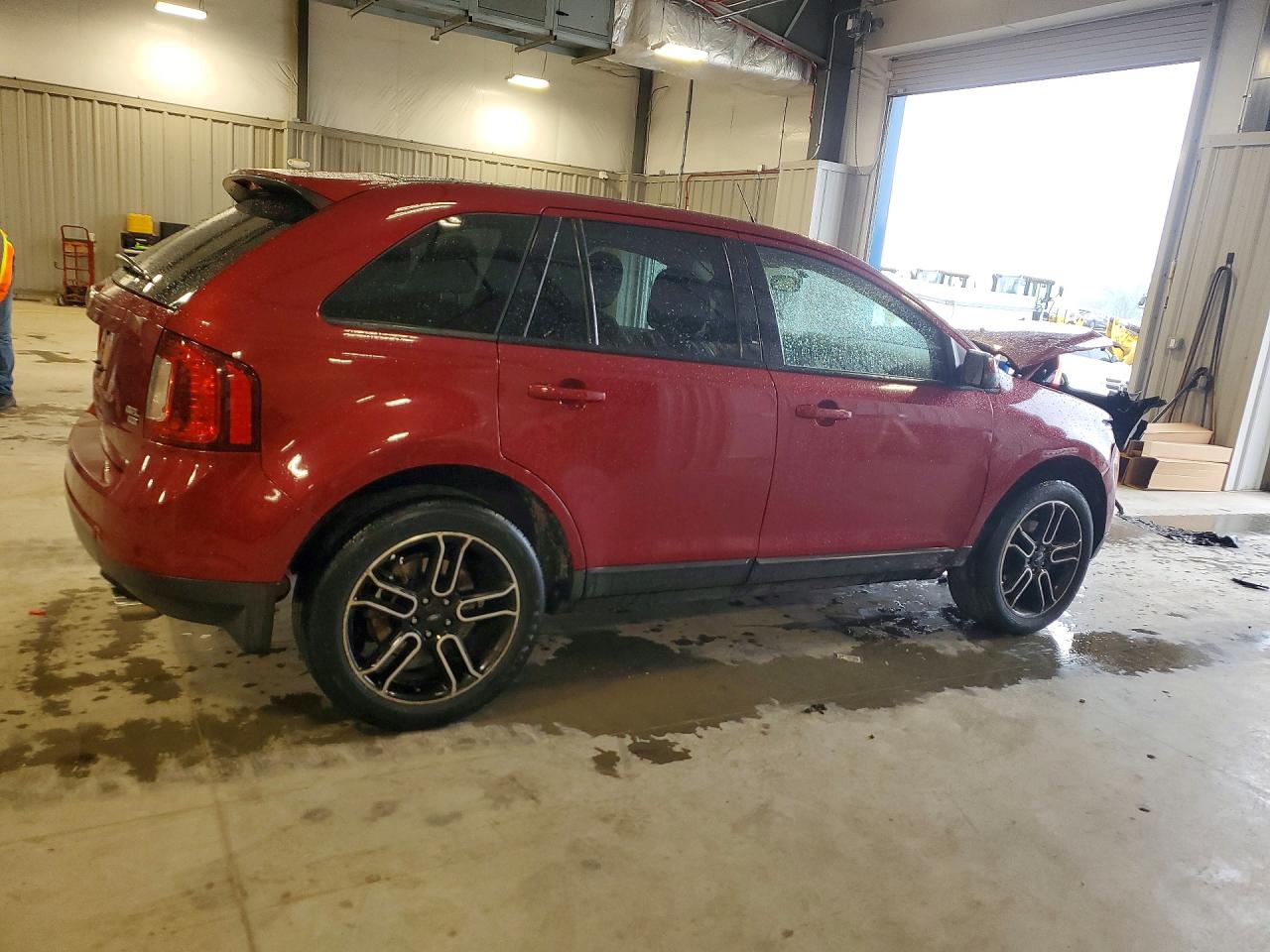 2013 Ford Edge Sel Красный vin: 2FMDK4JC2DBA39412