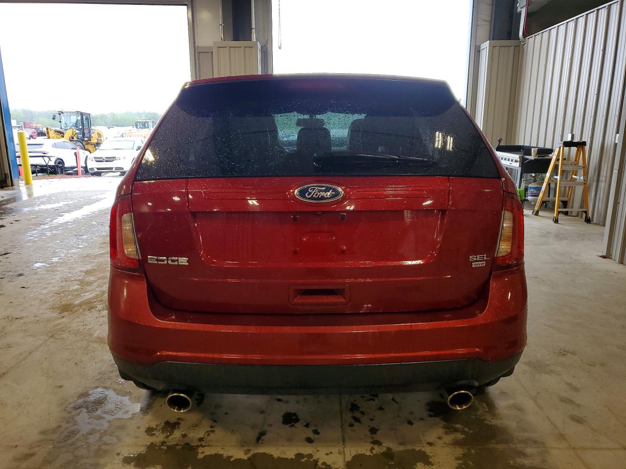 2013 Ford Edge Sel Красный vin: 2FMDK4JC2DBA39412