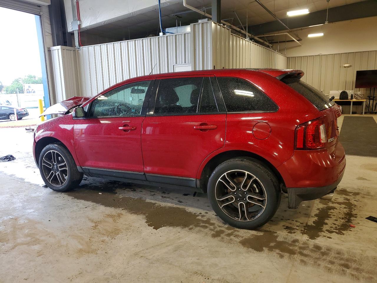 2013 Ford Edge Sel Красный vin: 2FMDK4JC2DBA39412