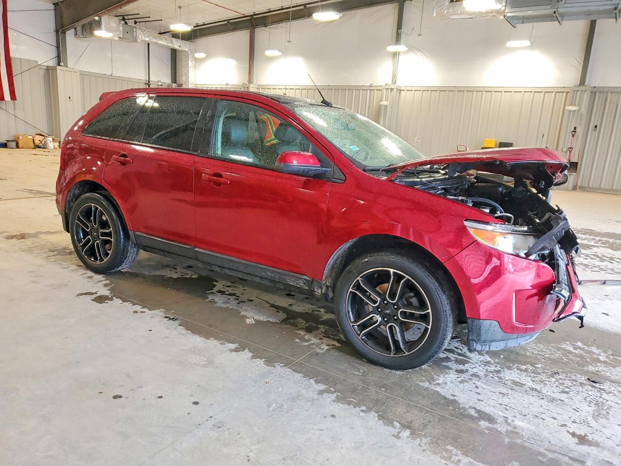 2013 Ford Edge Sel Красный vin: 2FMDK4JC2DBA39412