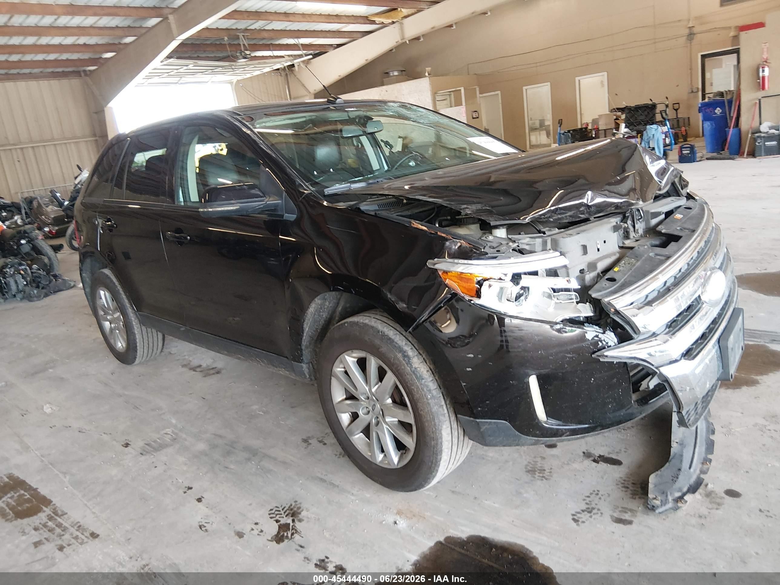2013 Ford Edge Sel Black vin: 2FMDK4JC2DBA46926