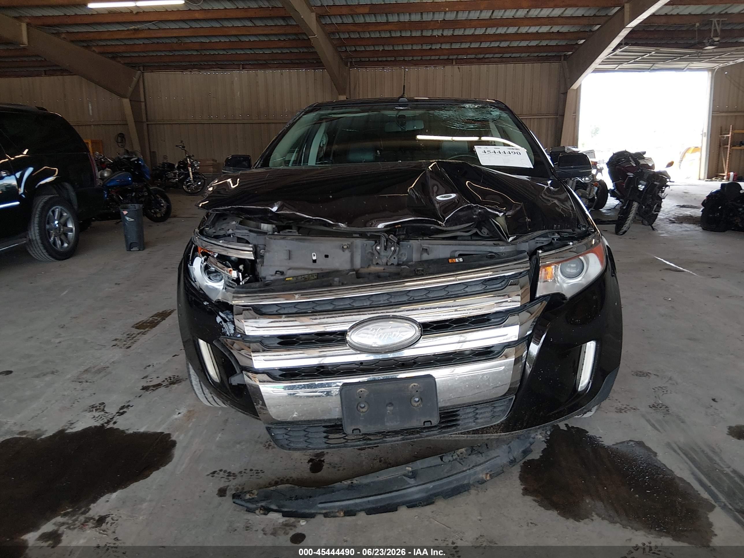 2013 Ford Edge Sel Black vin: 2FMDK4JC2DBA46926