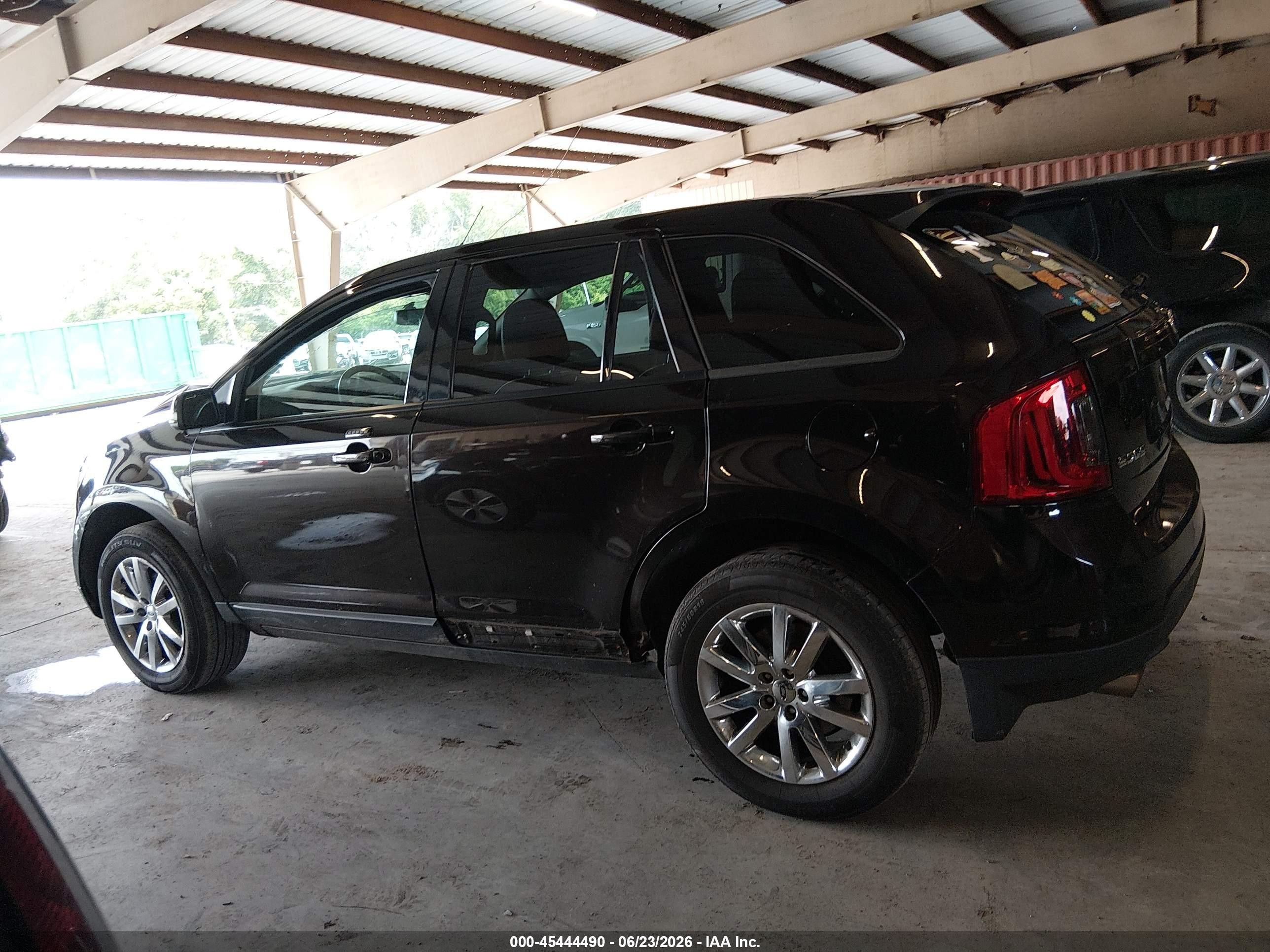2013 Ford Edge Sel Black vin: 2FMDK4JC2DBA46926