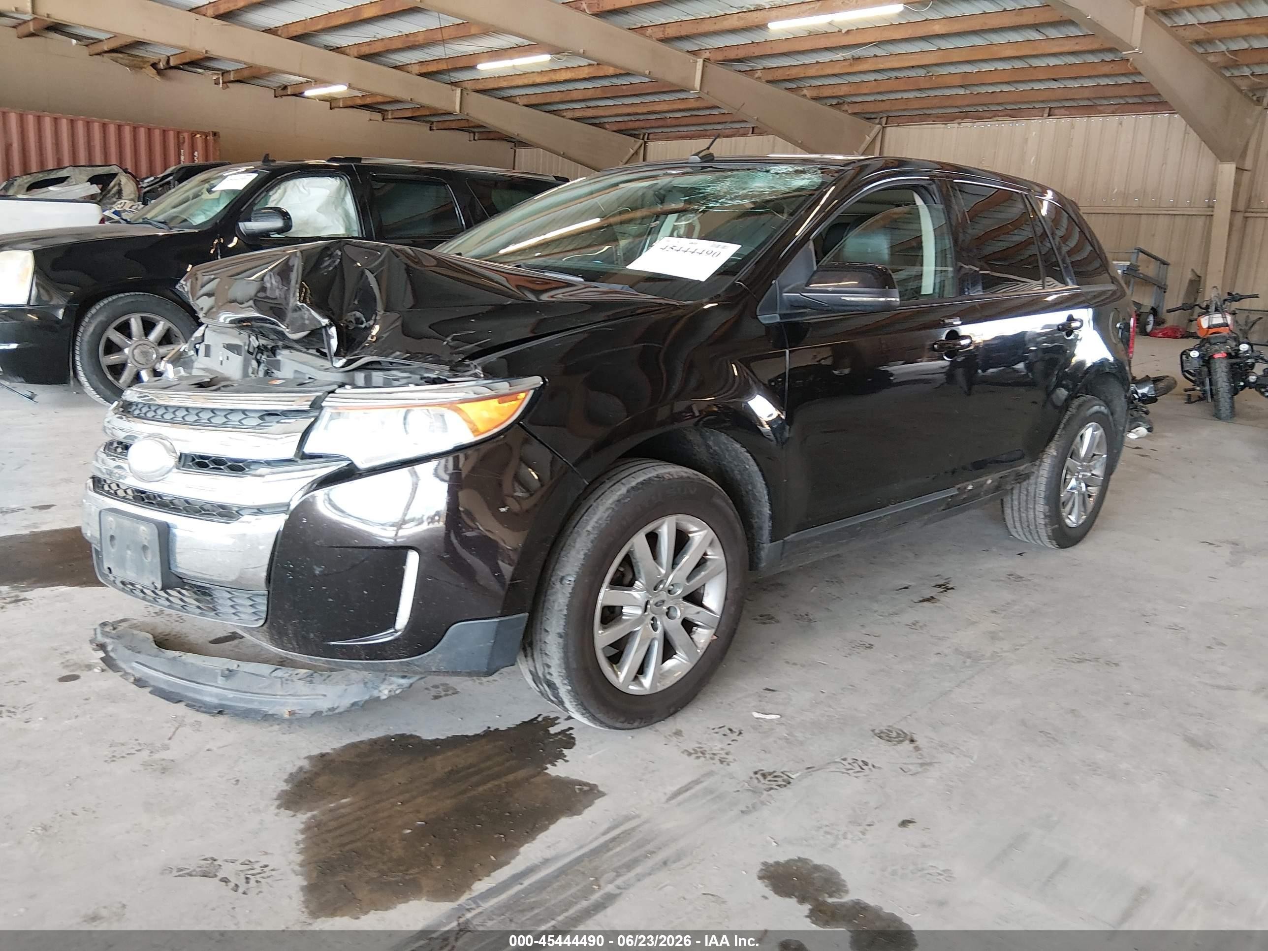 2013 Ford Edge Sel Black vin: 2FMDK4JC2DBA46926