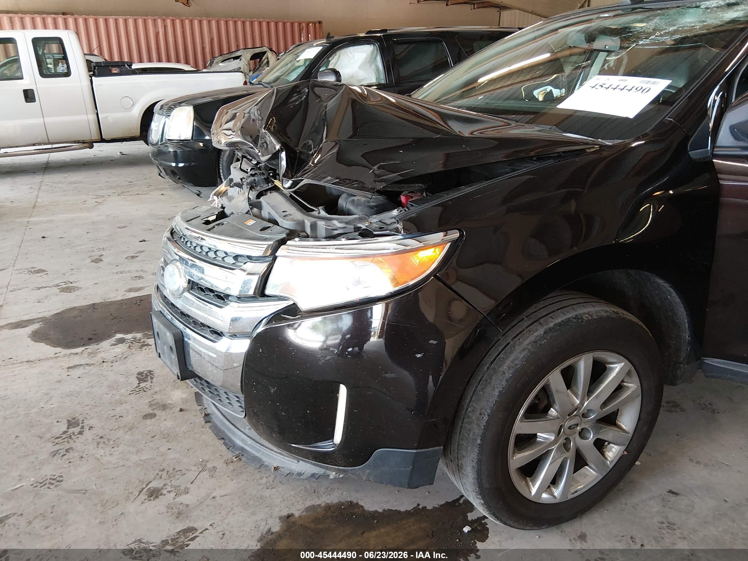 2013 Ford Edge Sel Black vin: 2FMDK4JC2DBA46926