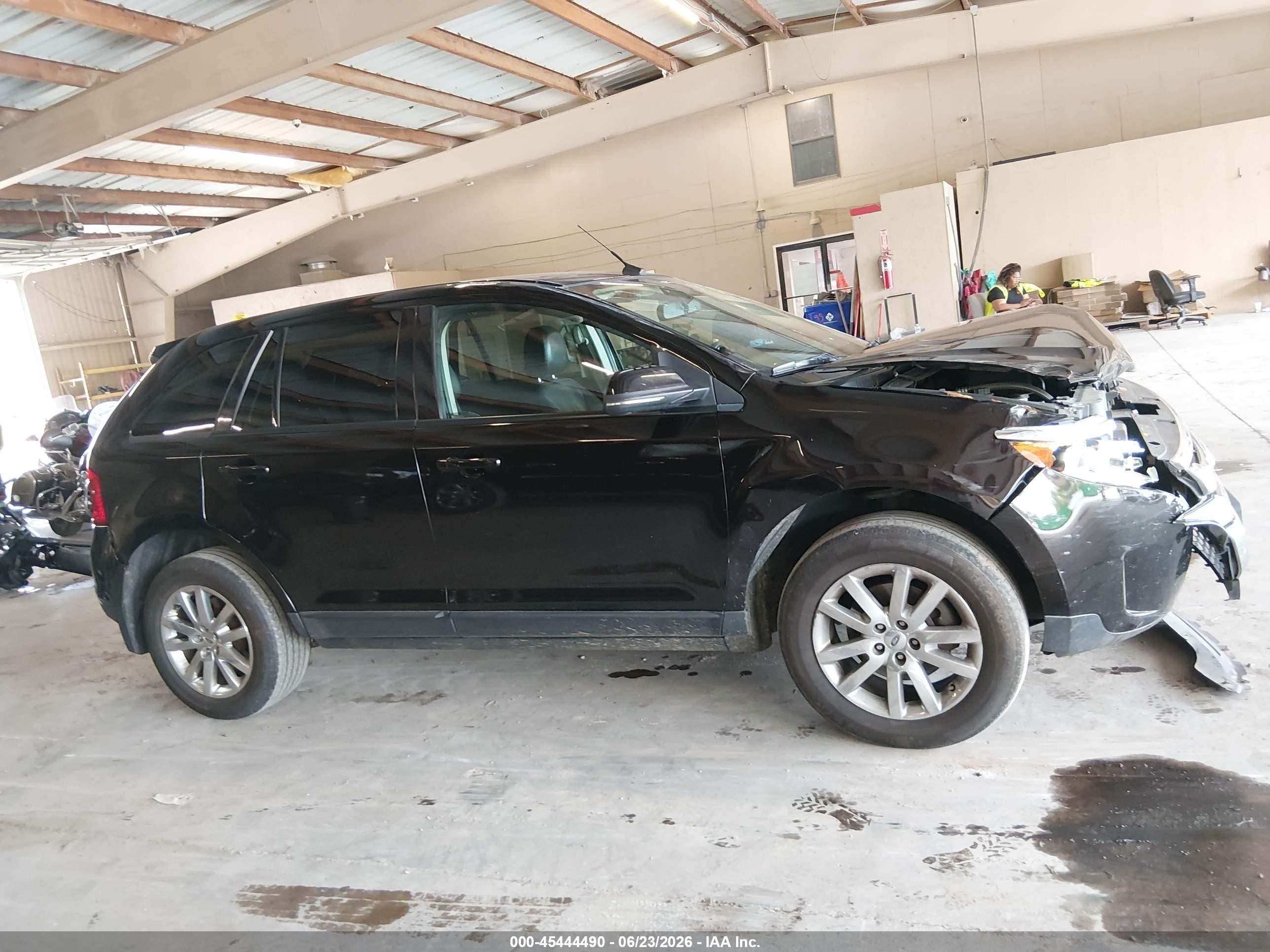 2013 Ford Edge Sel Black vin: 2FMDK4JC2DBA46926