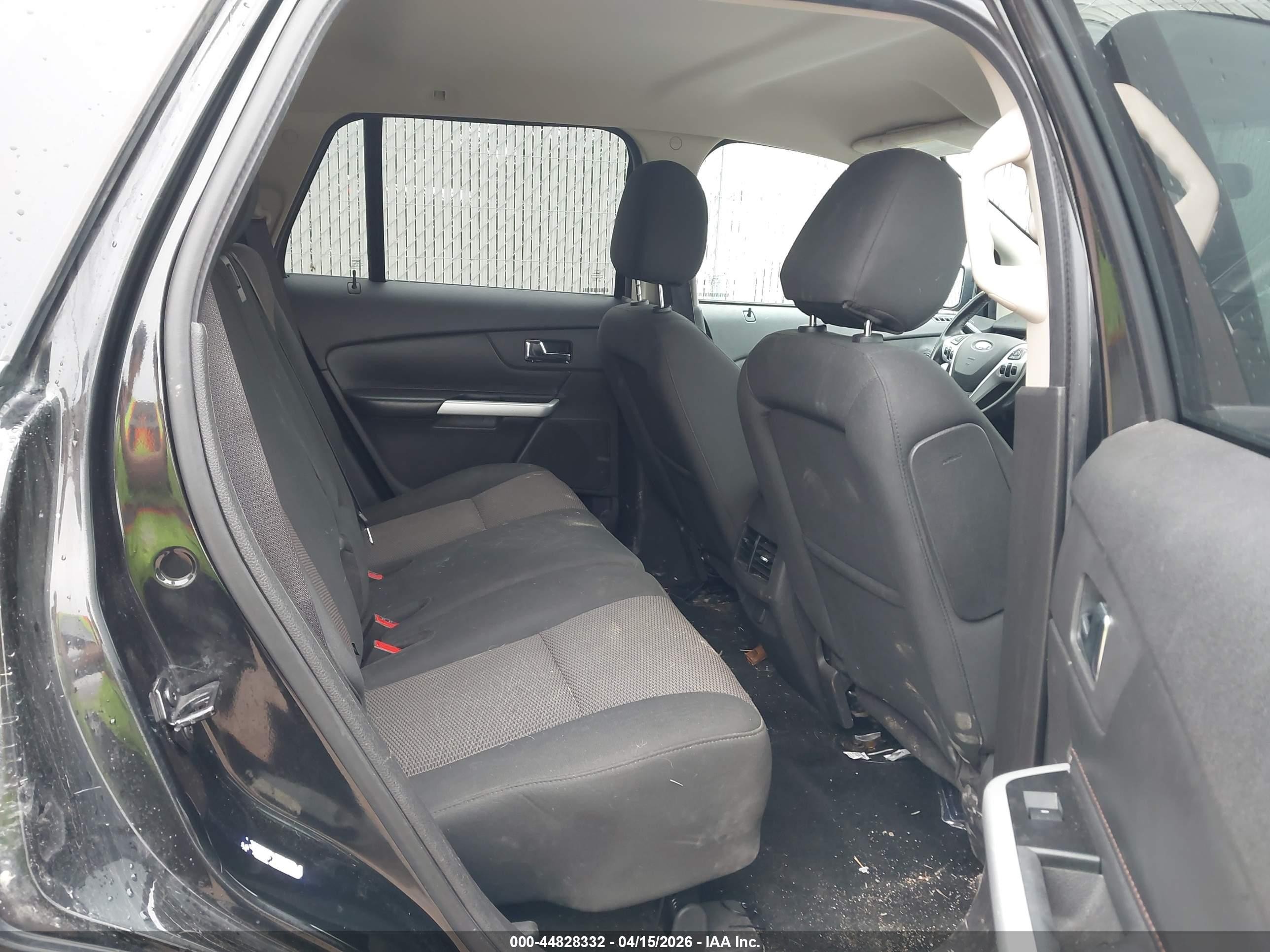 2013 Ford Edge Sel Черный vin: 2FMDK4JC2DBA49048