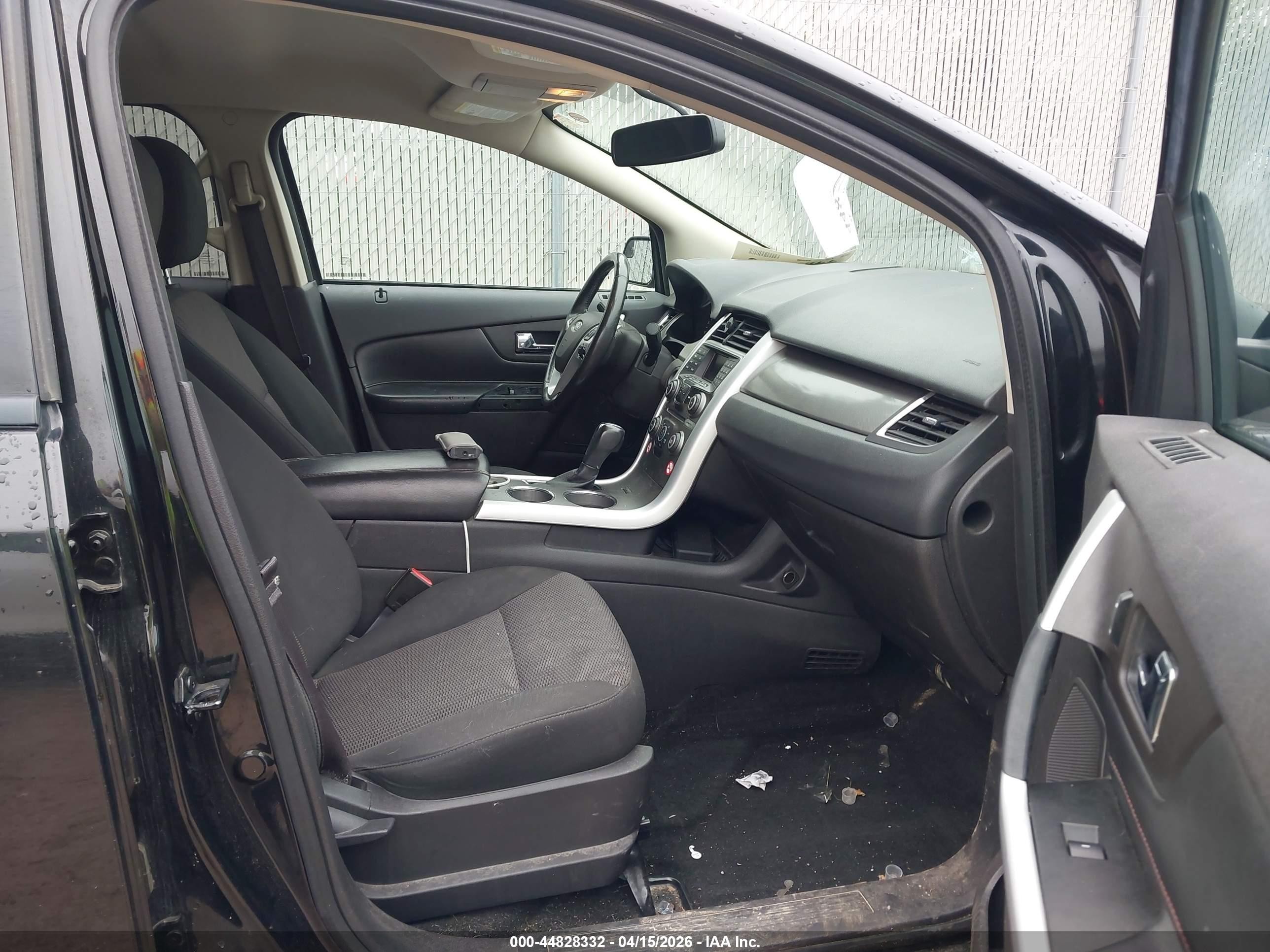 2013 Ford Edge Sel Черный vin: 2FMDK4JC2DBA49048