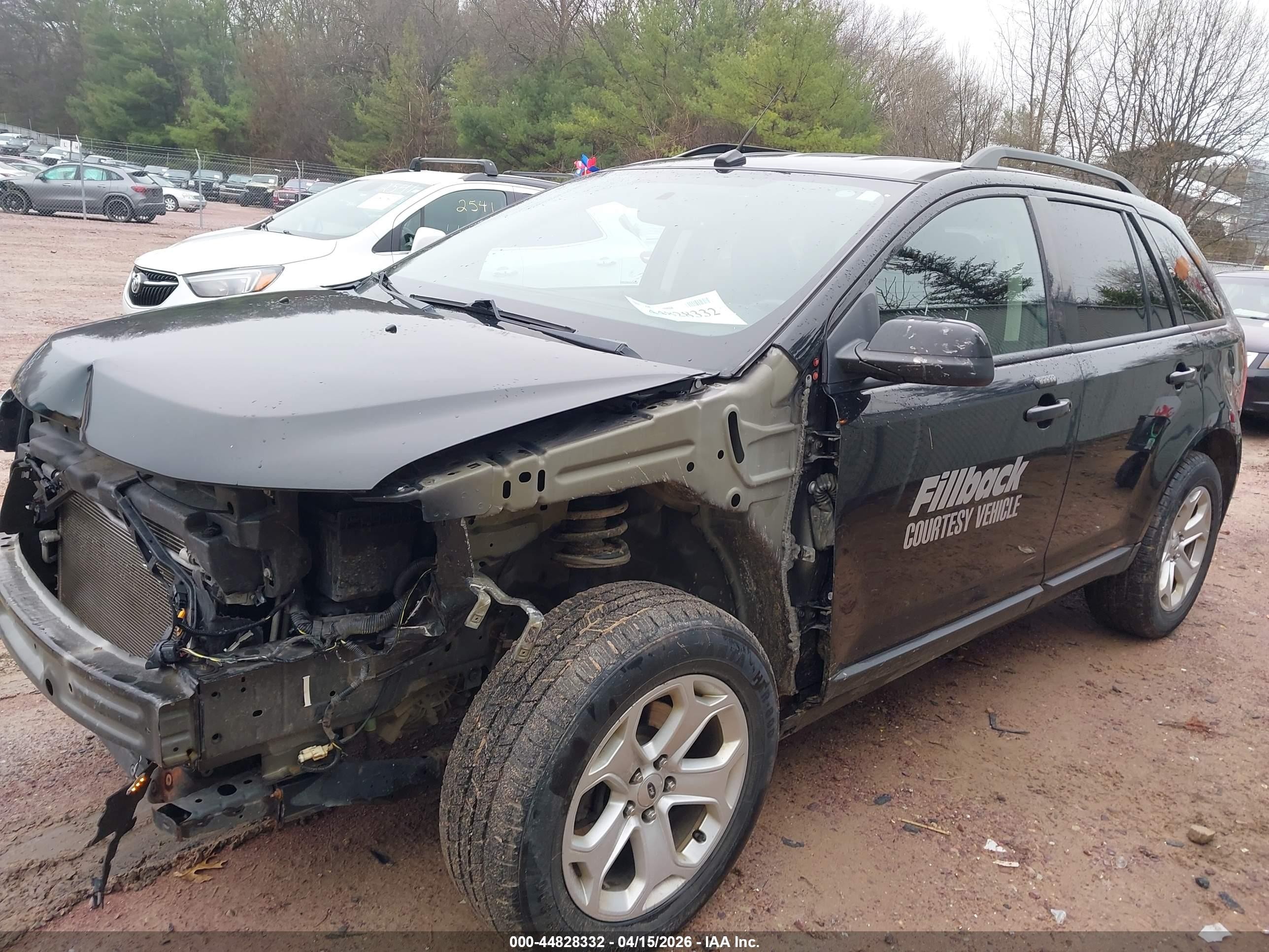 2013 Ford Edge Sel Черный vin: 2FMDK4JC2DBA49048