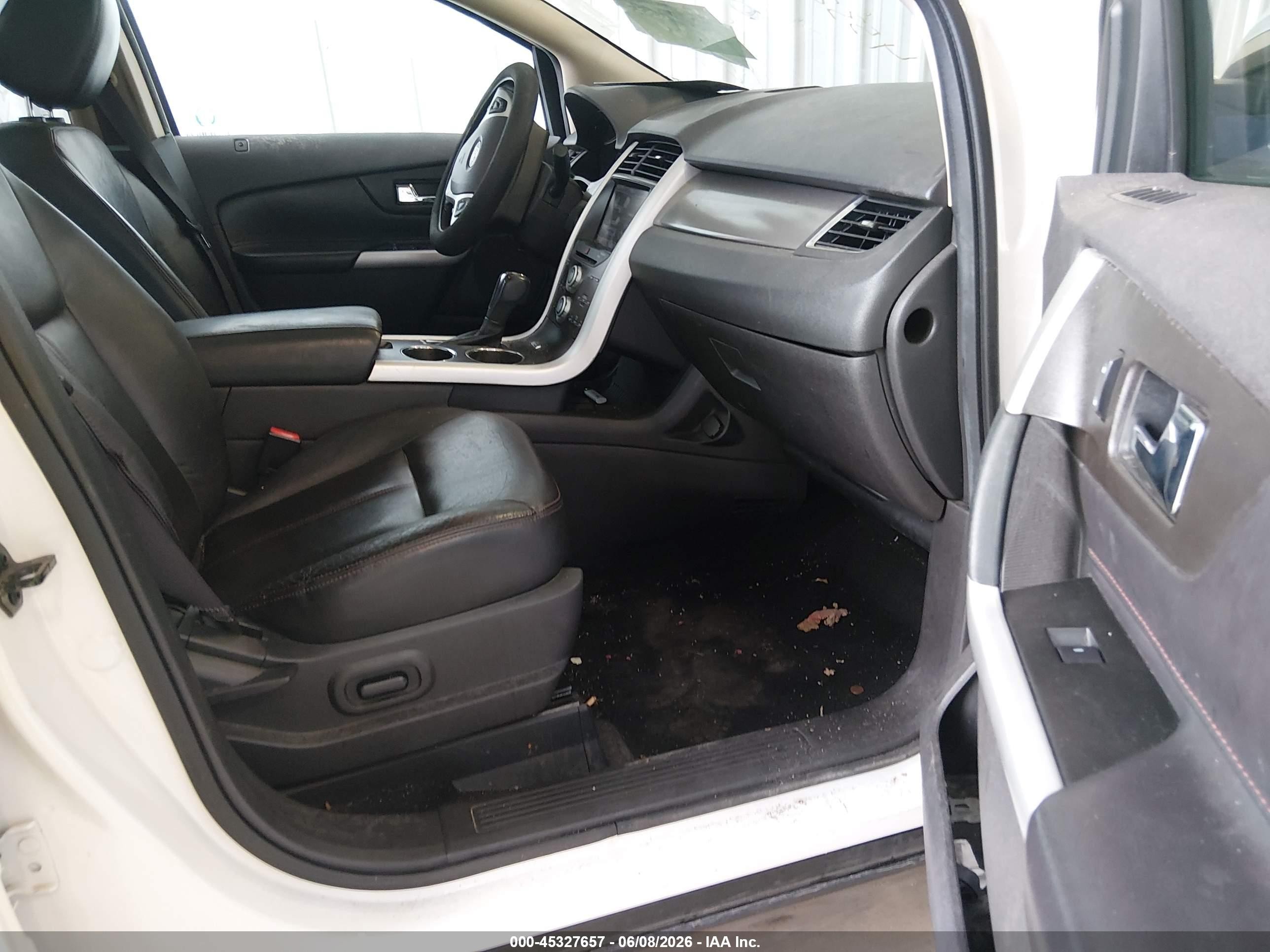 2013 Ford Edge Sel Белый vin: 2FMDK4JC2DBB18398