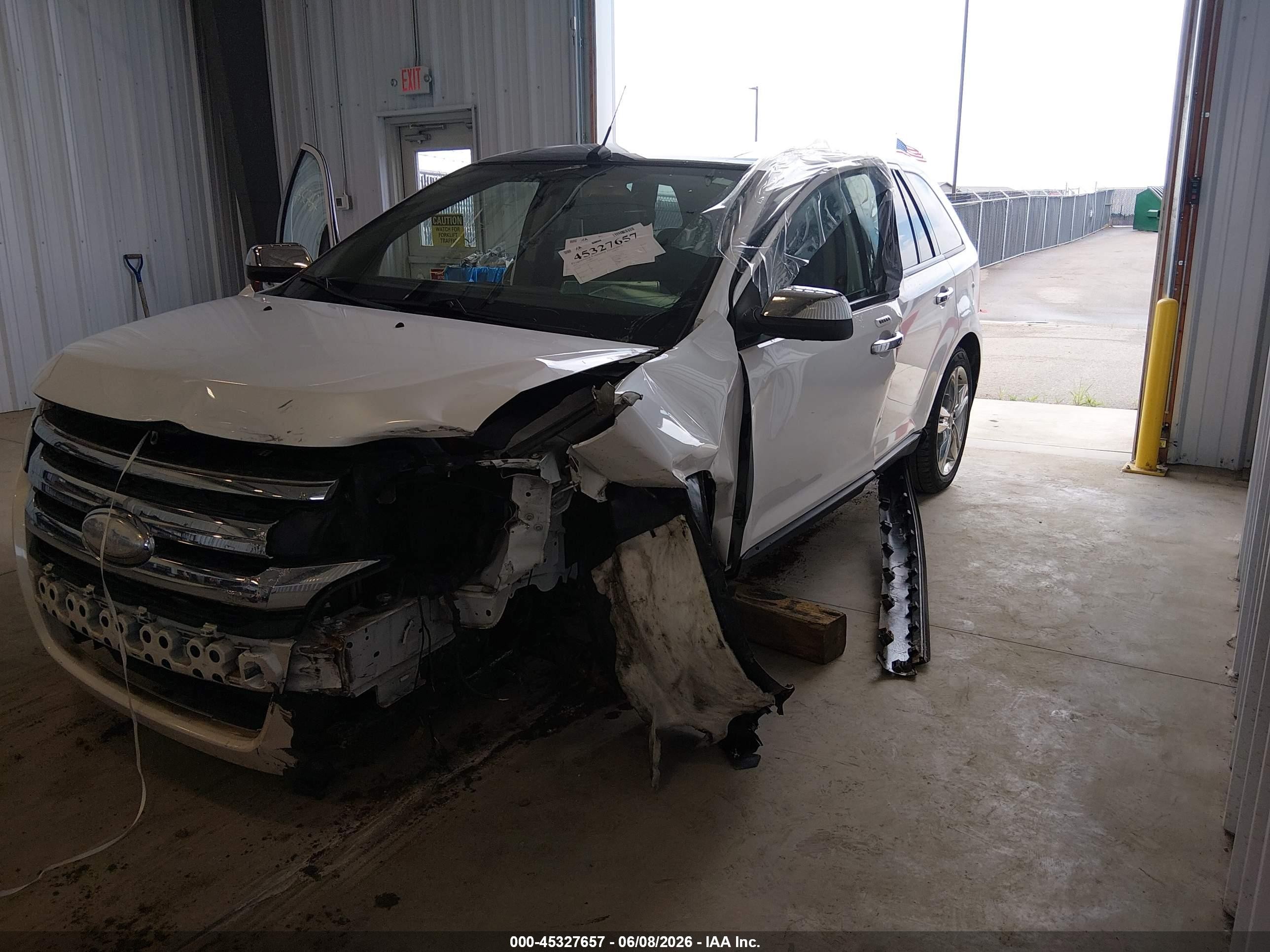 2013 Ford Edge Sel Белый vin: 2FMDK4JC2DBB18398