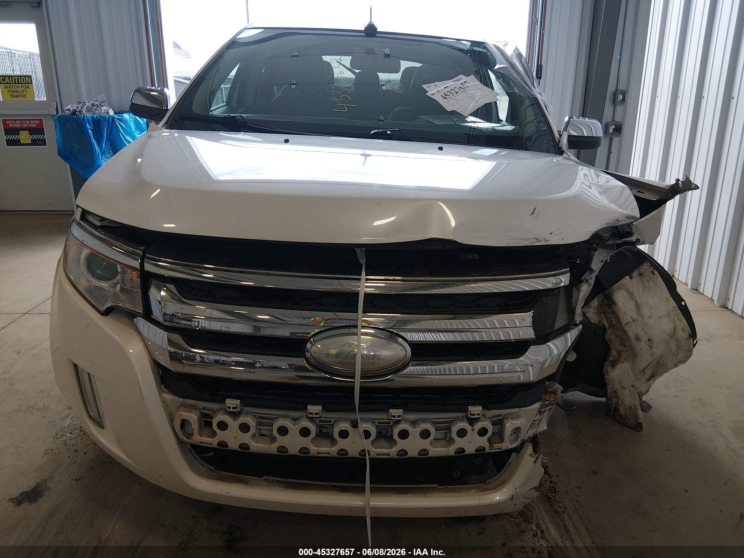 2013 Ford Edge Sel Белый vin: 2FMDK4JC2DBB18398