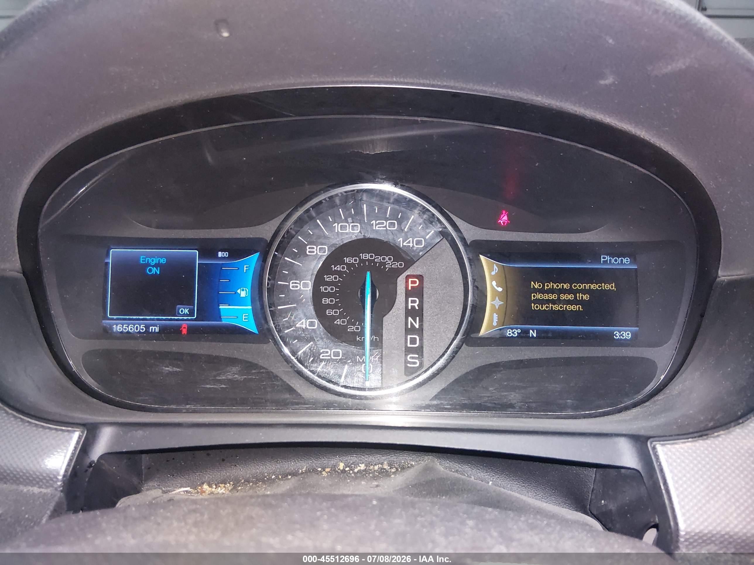 2013 Ford Edge Sel Коричневый vin: 2FMDK4JC2DBB21897
