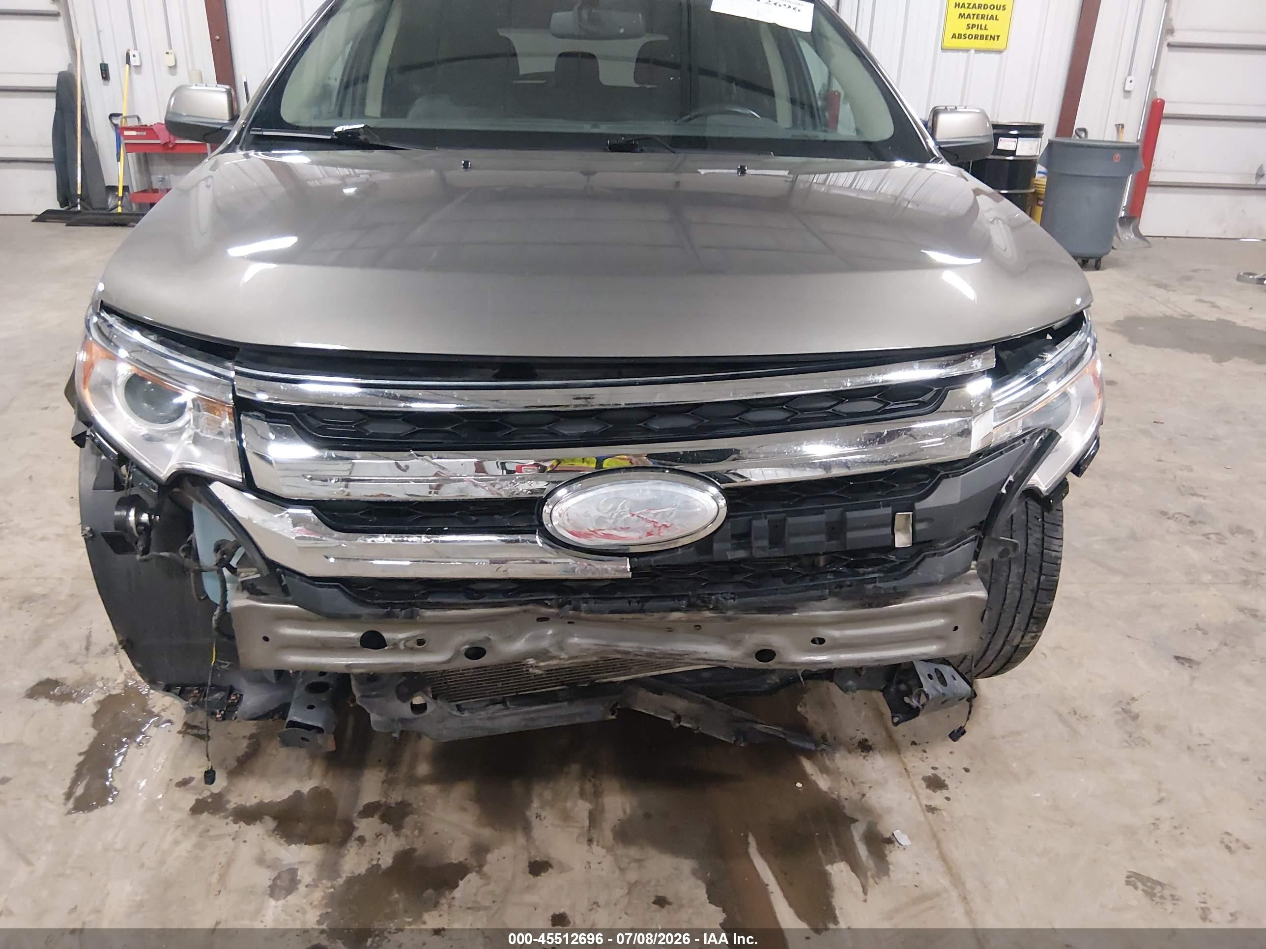 2013 Ford Edge Sel Коричневый vin: 2FMDK4JC2DBB21897