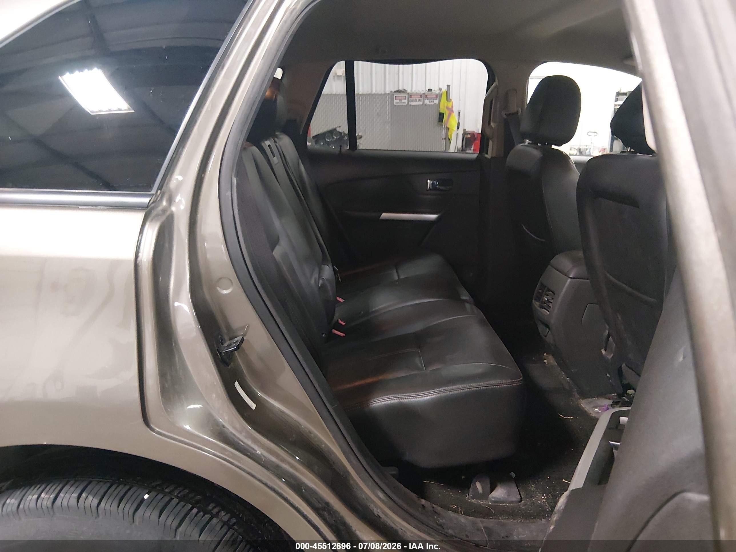 2013 Ford Edge Sel Коричневый vin: 2FMDK4JC2DBB21897