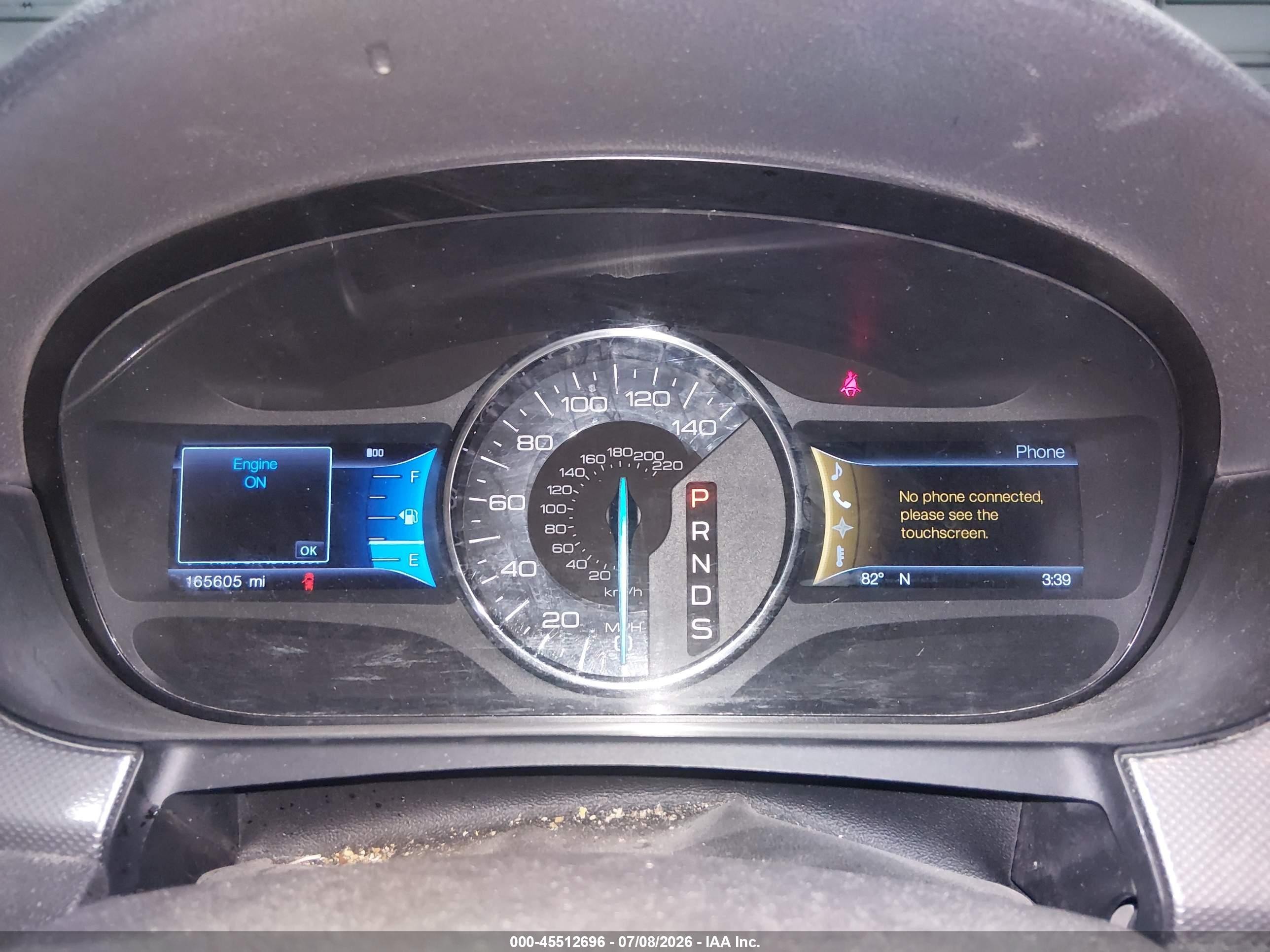 2013 Ford Edge Sel Коричневый vin: 2FMDK4JC2DBB21897
