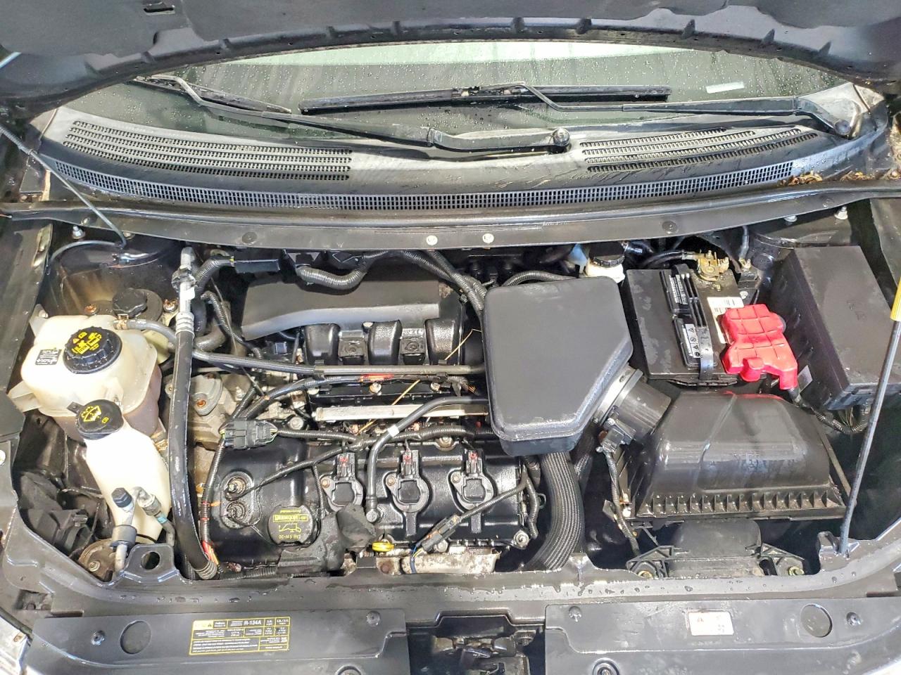 2013 Ford Edge Sel Черный vin: 2FMDK4JC2DBB42796
