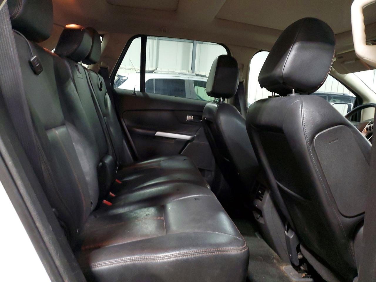 2013 Ford Edge Sel White vin: 2FMDK4JC2DBB44855