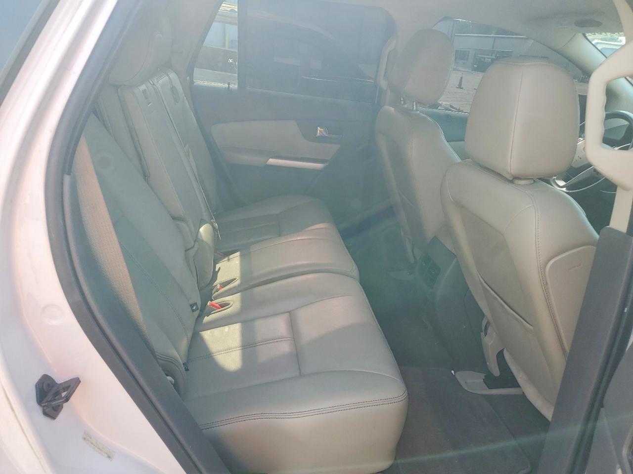 2013 Ford Edge Sel White vin: 2FMDK4JC2DBB56455