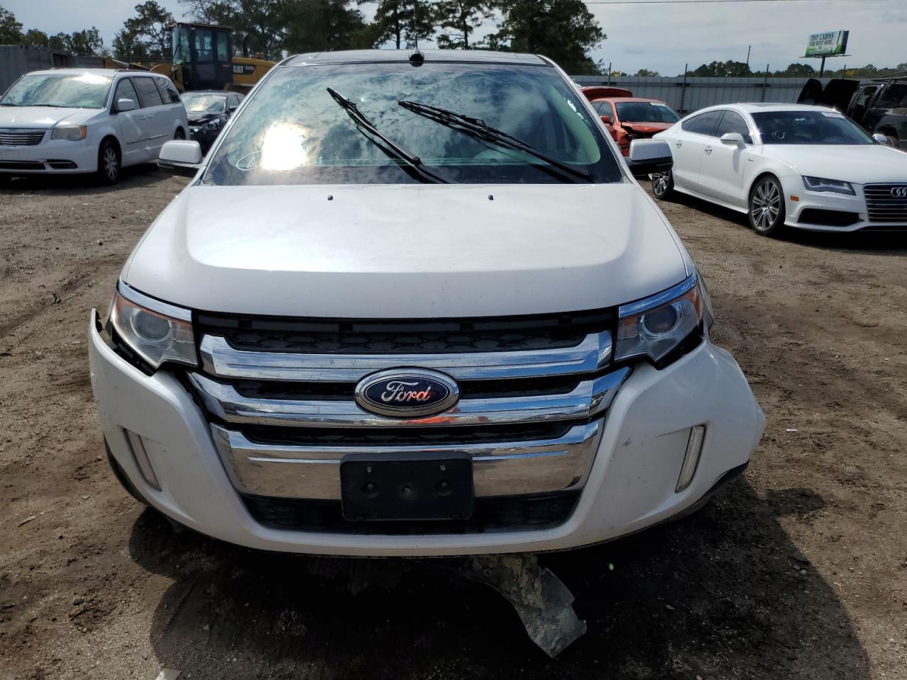 2013 Ford Edge Sel White vin: 2FMDK4JC2DBB85440