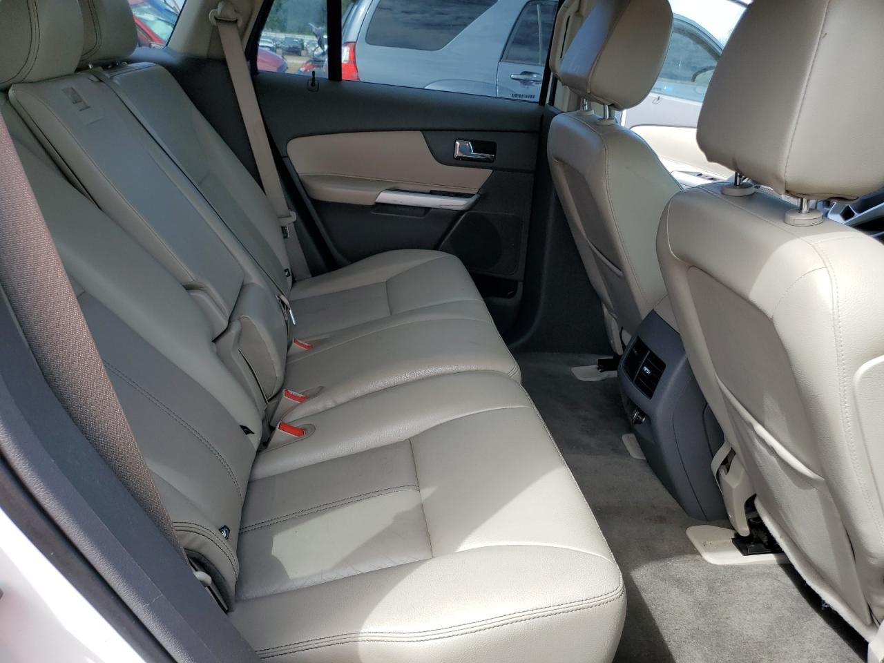 2013 Ford Edge Sel White vin: 2FMDK4JC2DBB85440
