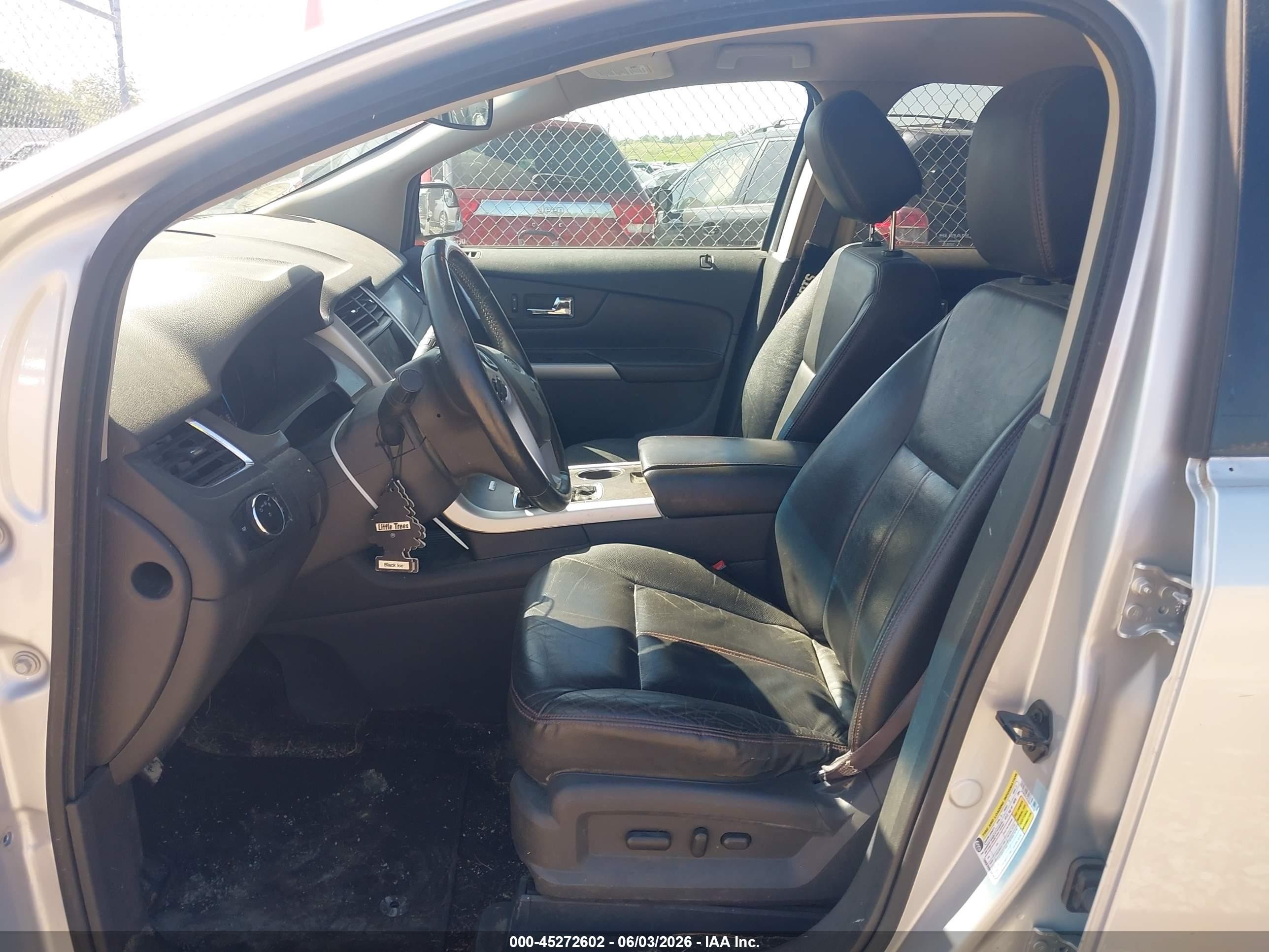 2013 Ford Edge Sel Silver vin: 2FMDK4JC2DBE35792