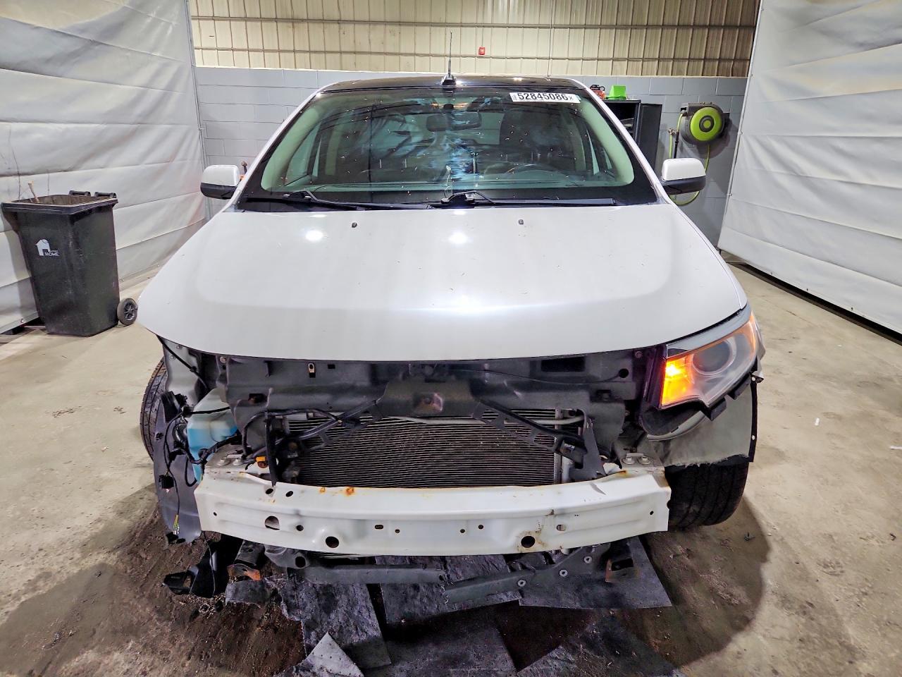 2014 Ford Edge Sel White vin: 2FMDK4JC2EBA00840