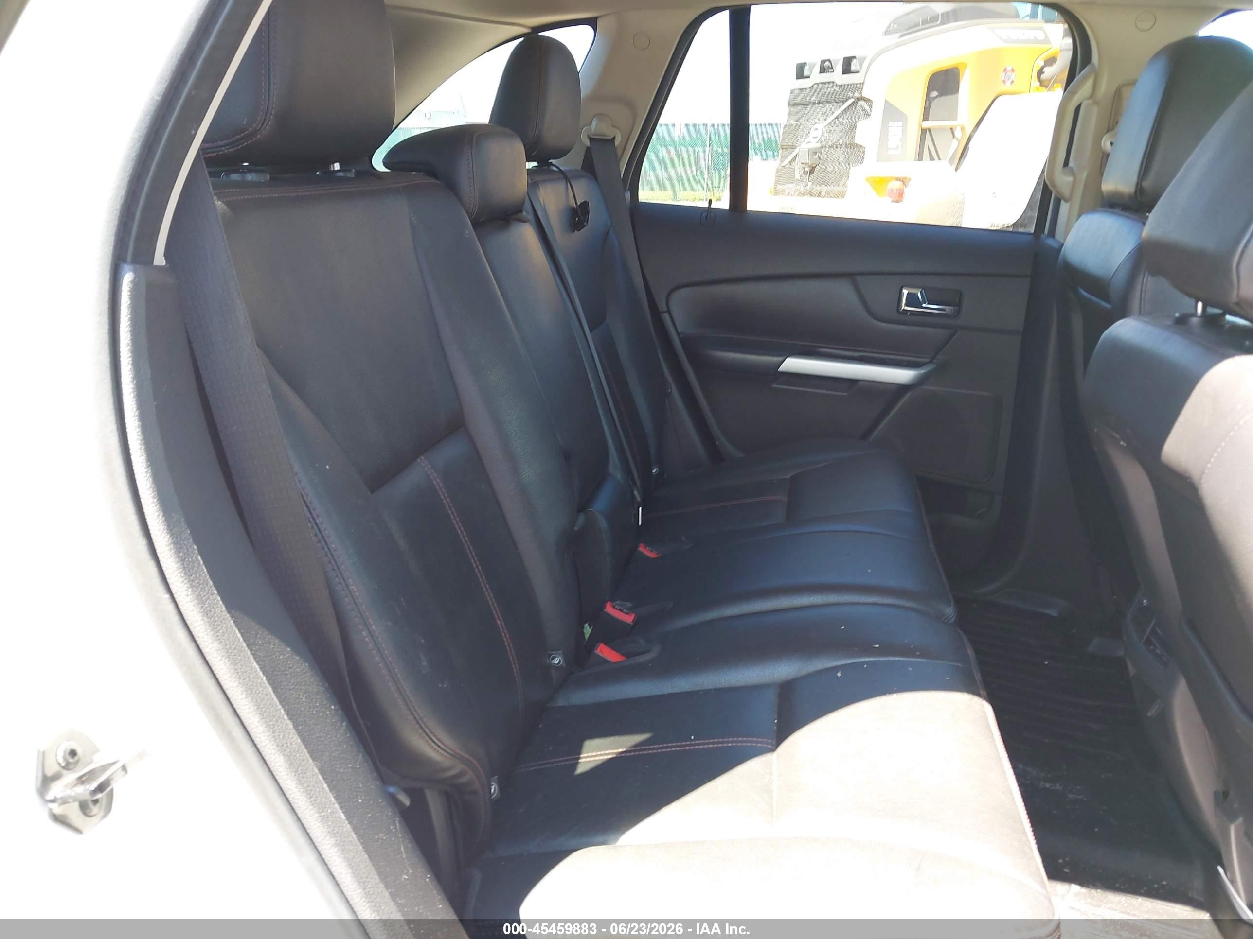 2014 Ford Edge Sel White vin: 2FMDK4JC2EBA22465