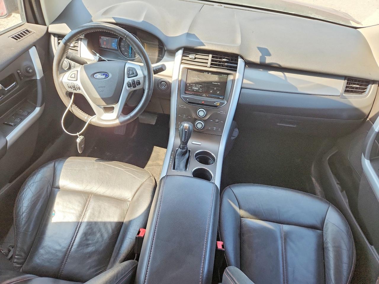 2014 Ford Edge Sel Burgundy vin: 2FMDK4JC2EBA35216