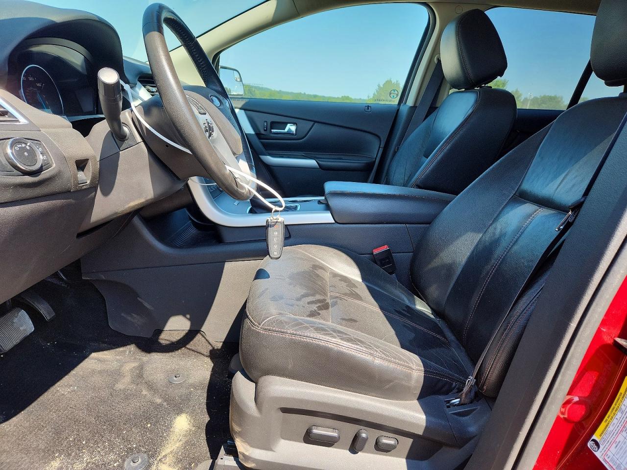 2014 Ford Edge Sel Burgundy vin: 2FMDK4JC2EBA35216