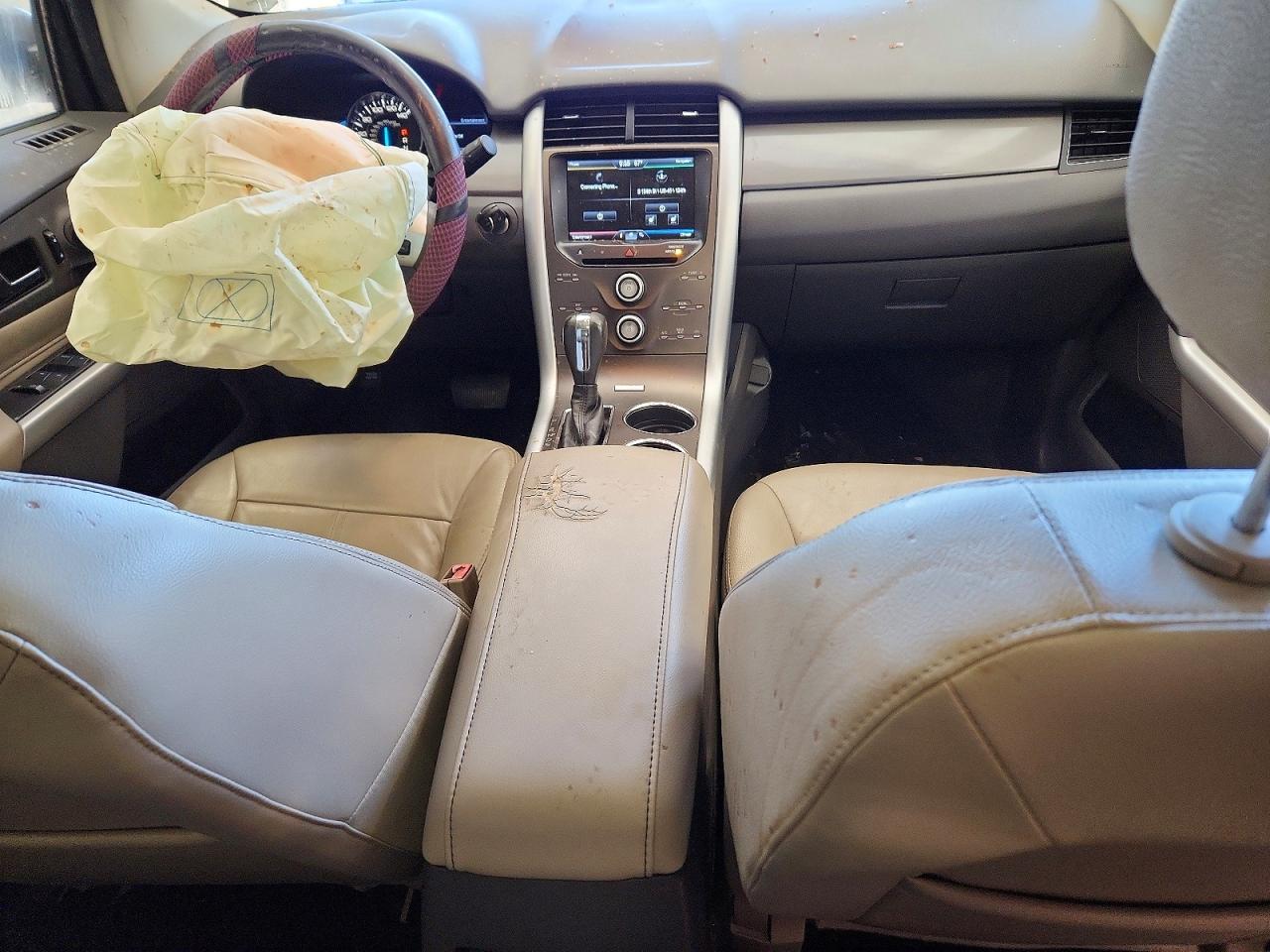 2014 Ford Edge Sel Tan vin: 2FMDK4JC2EBA57684