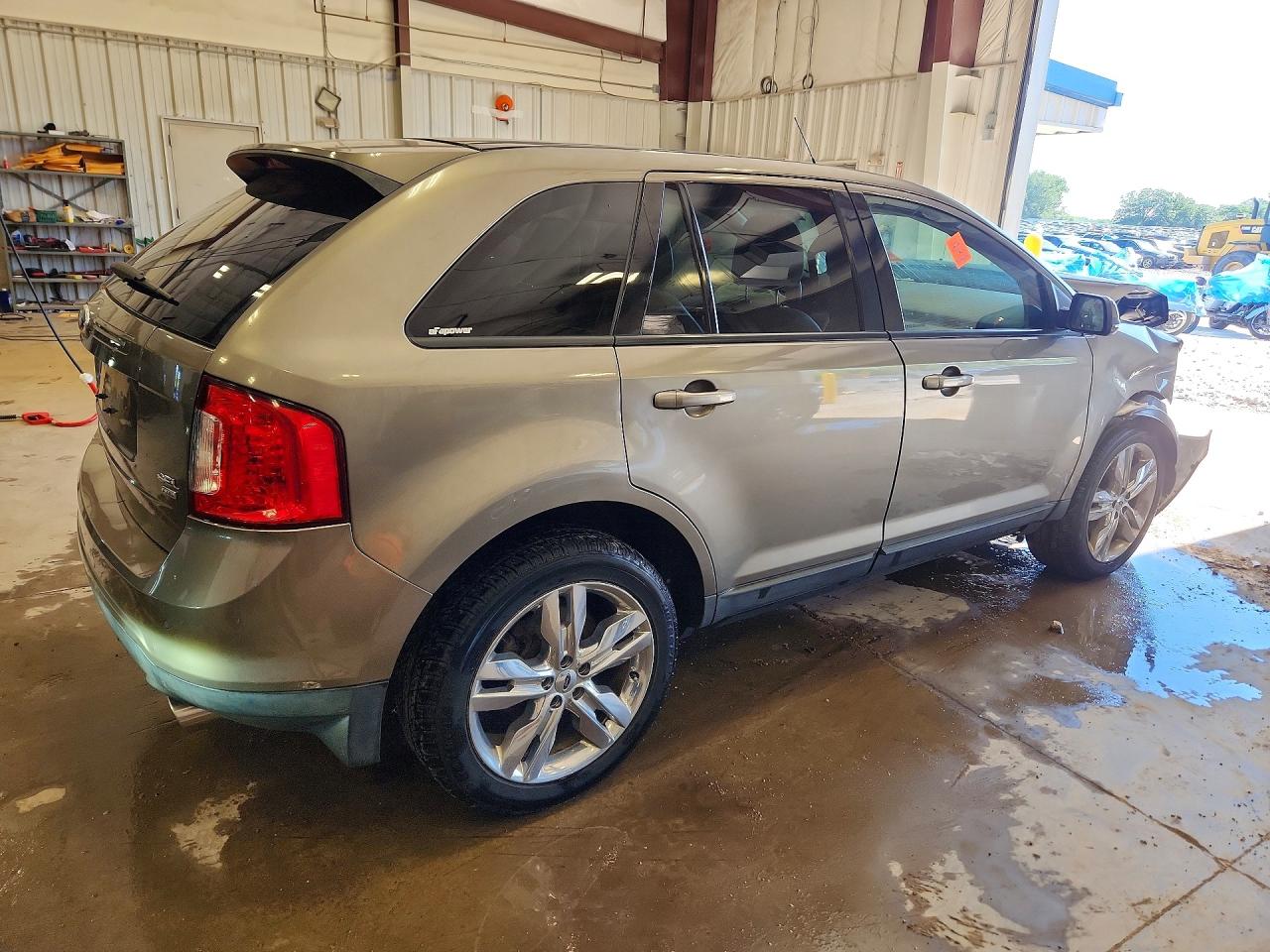 2014 Ford Edge Sel Tan vin: 2FMDK4JC2EBA57684