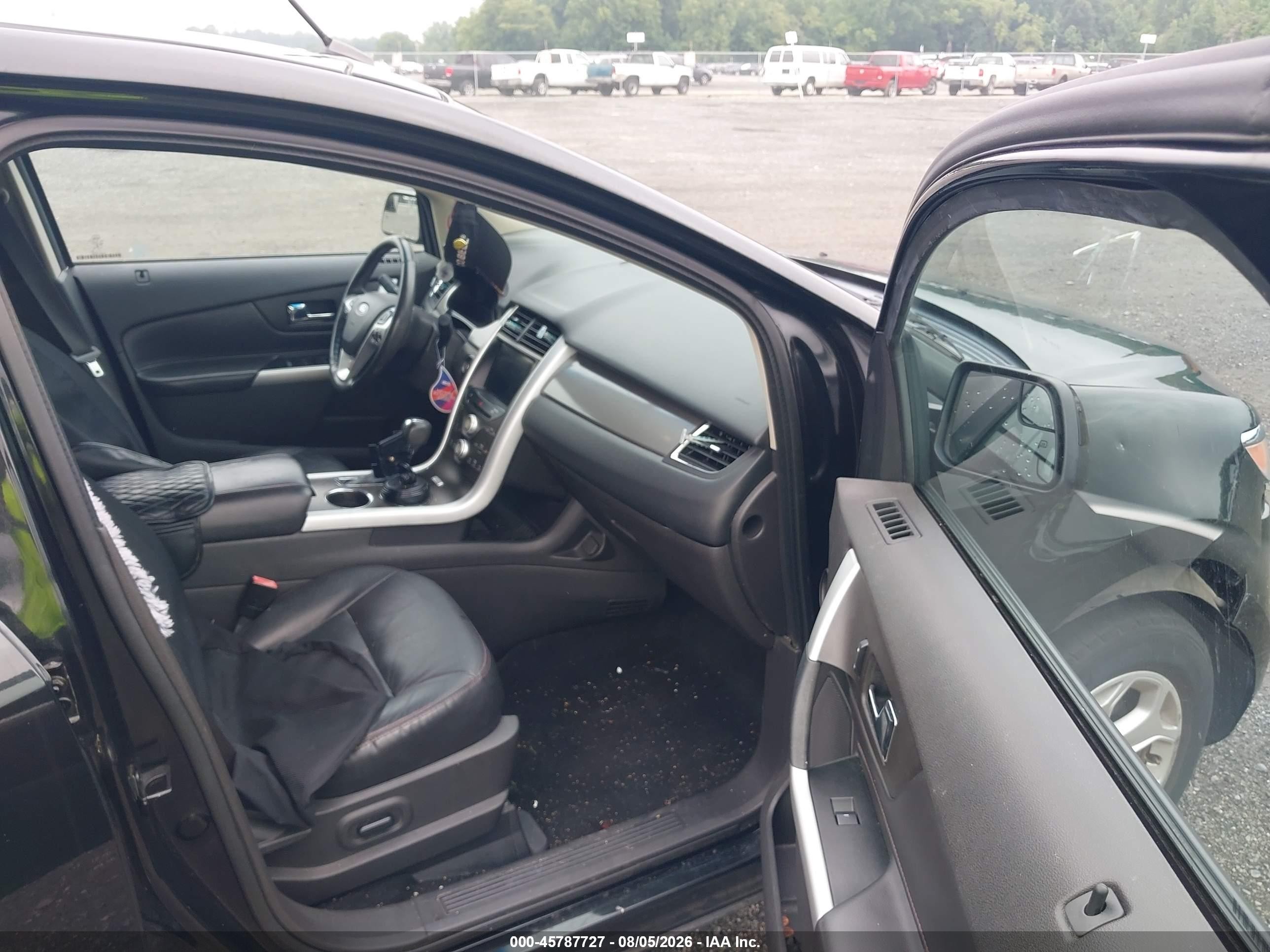 2014 Ford Edge Sel Black vin: 2FMDK4JC2EBA68071