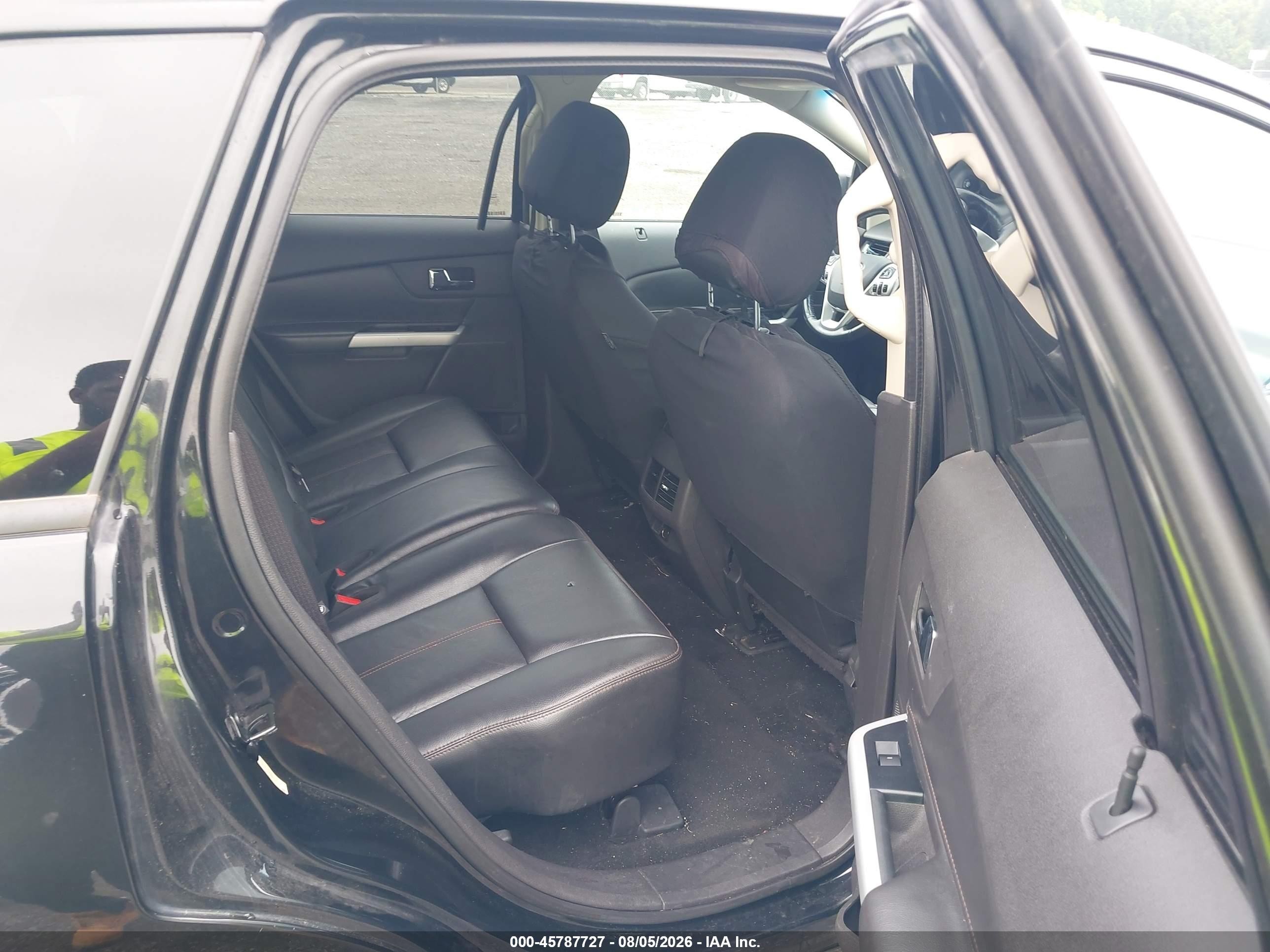 2014 Ford Edge Sel Black vin: 2FMDK4JC2EBA68071