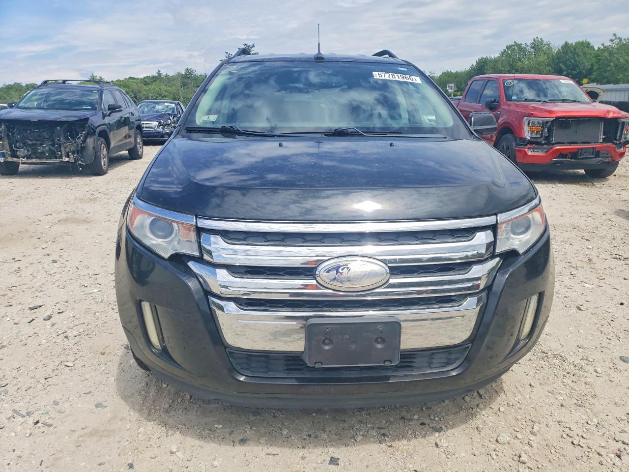 2014 Ford Edge Sel Black vin: 2FMDK4JC2EBA84223