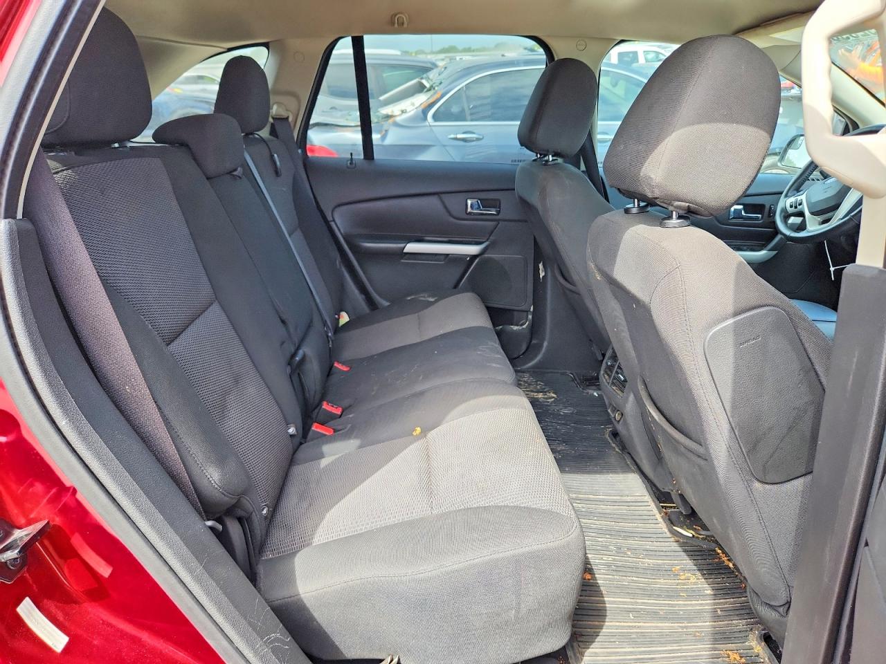 2014 Ford Edge Sel Red vin: 2FMDK4JC2EBB00467