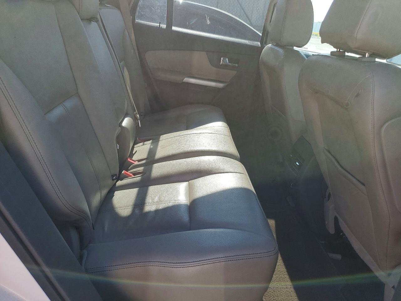 2014 Ford Edge Sel White vin: 2FMDK4JC2EBB51743