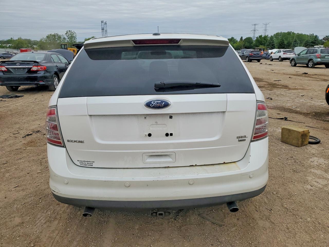 2010 Ford Edge Sel Белый vin: 2FMDK4JC3ABB03291